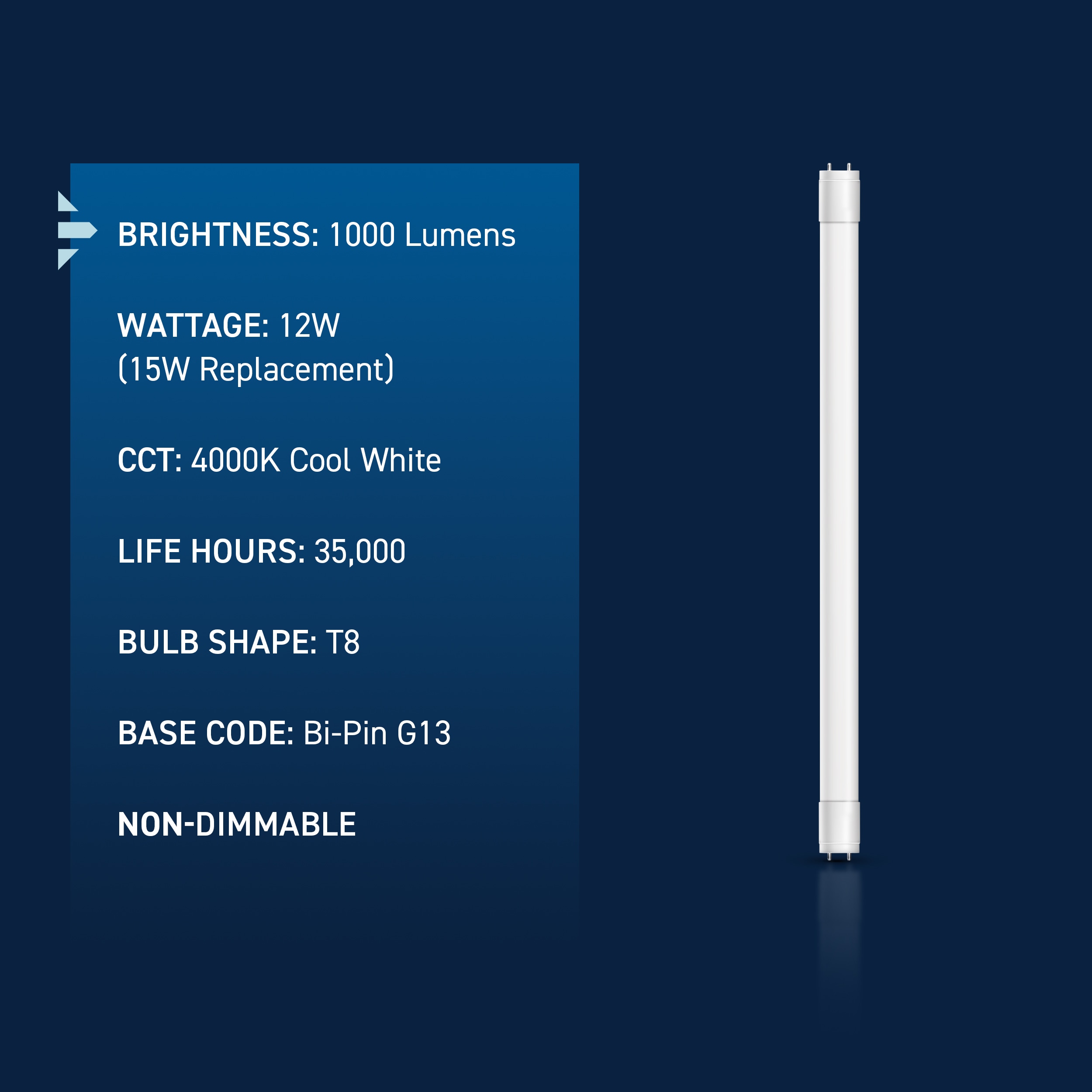 Cree Lighting CLL1000T8A1840 Led-Tube-Light-Bulbs - View #8