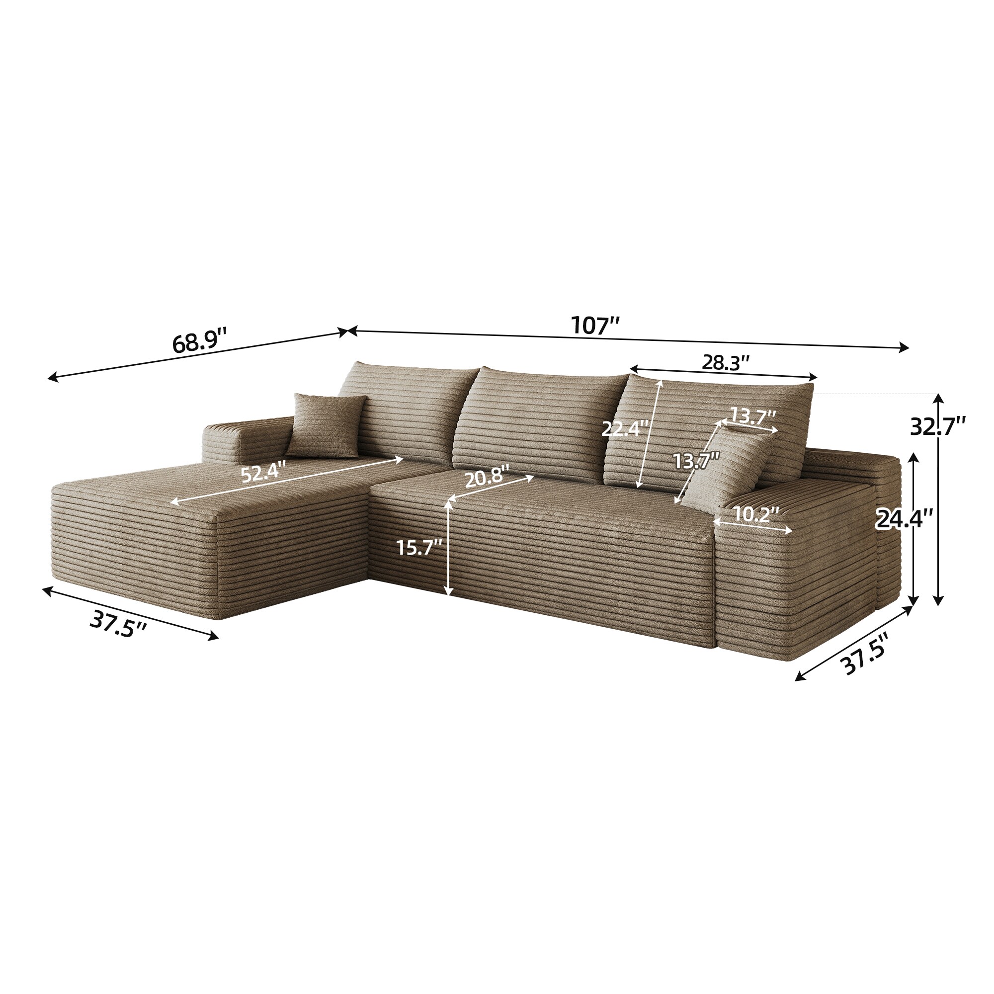 Vynxaria LS0515-W2824S00305 Sofas-Loveseats - View #5