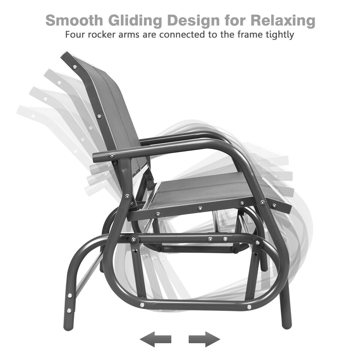 Forclover HYFAS52GR Patio-Chairs - View #3