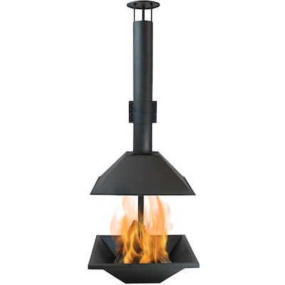 Black Steel Chiminea In The Chimineas, Which Is Better A Fire Pit Or Chiminea