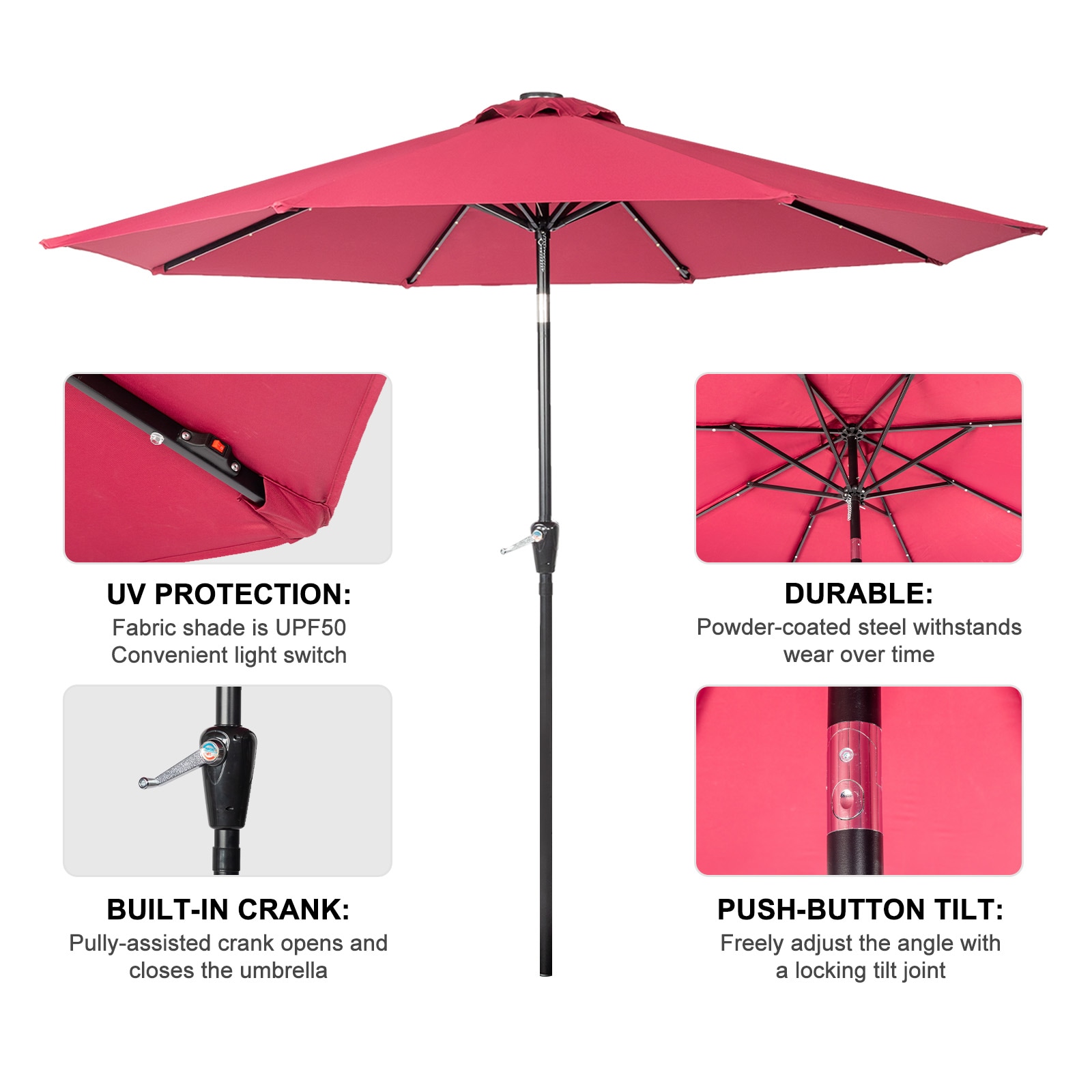 Winado 651807136630 Umbrellas-2 - View #2