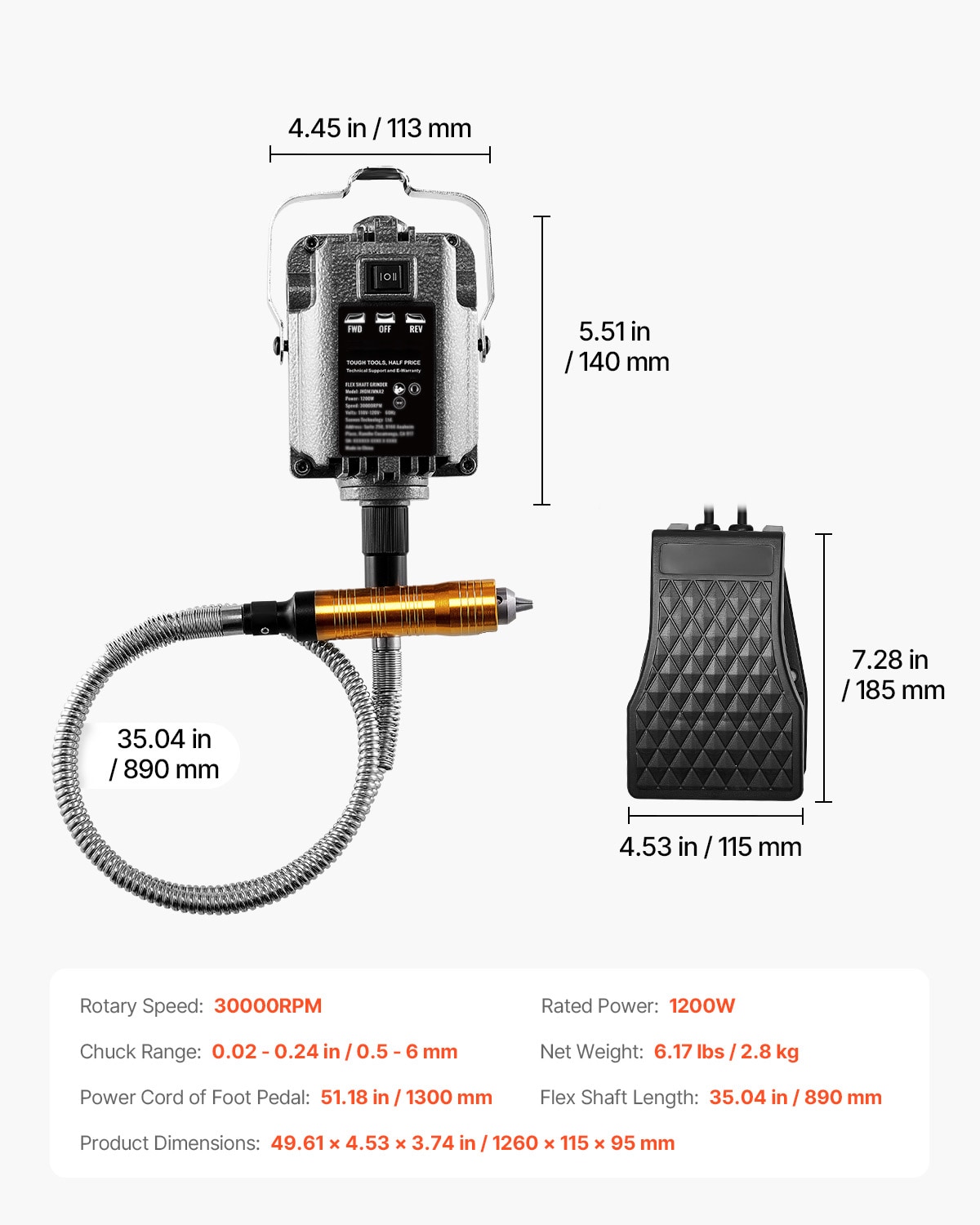 VEVOR SCDDDMJ1200W06726V1 Cordless-Grinders - View #7