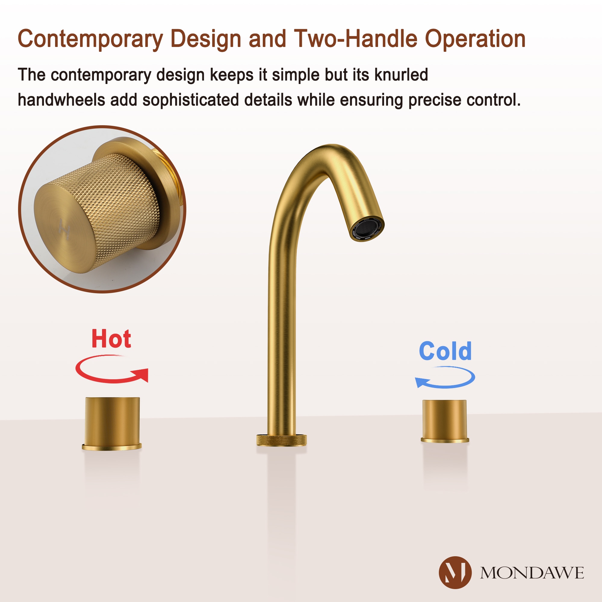 Mondawe OR-Q06NSF-DG Lavatory-Faucets - View #6