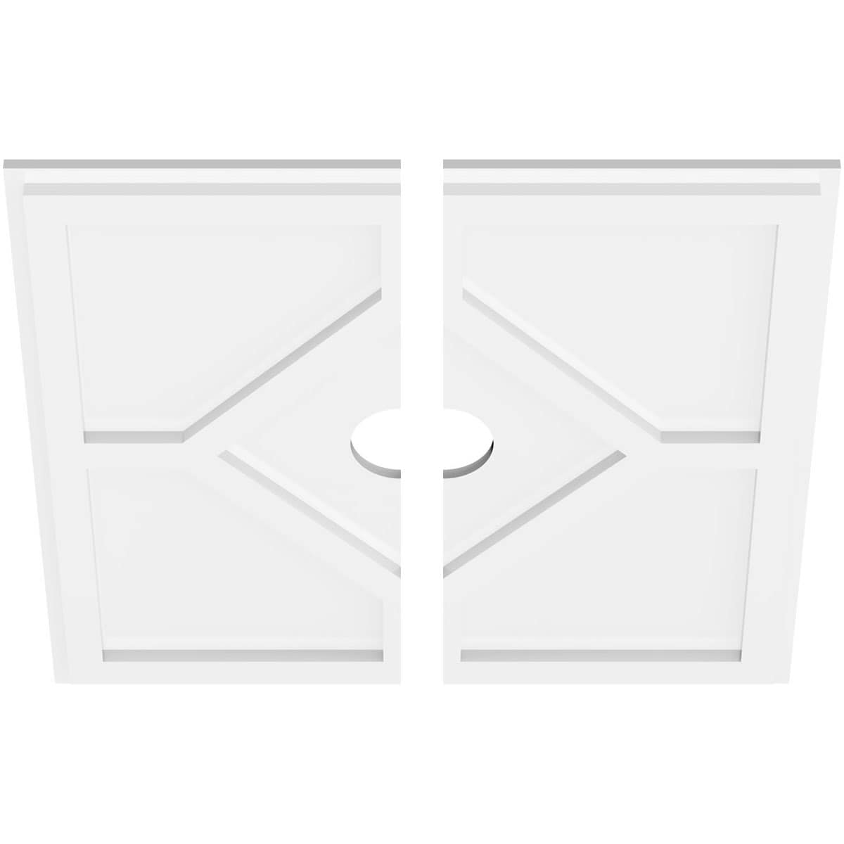 Ekena Millwork CMP22EY2-03000 Ceiling-Medallions - View #2