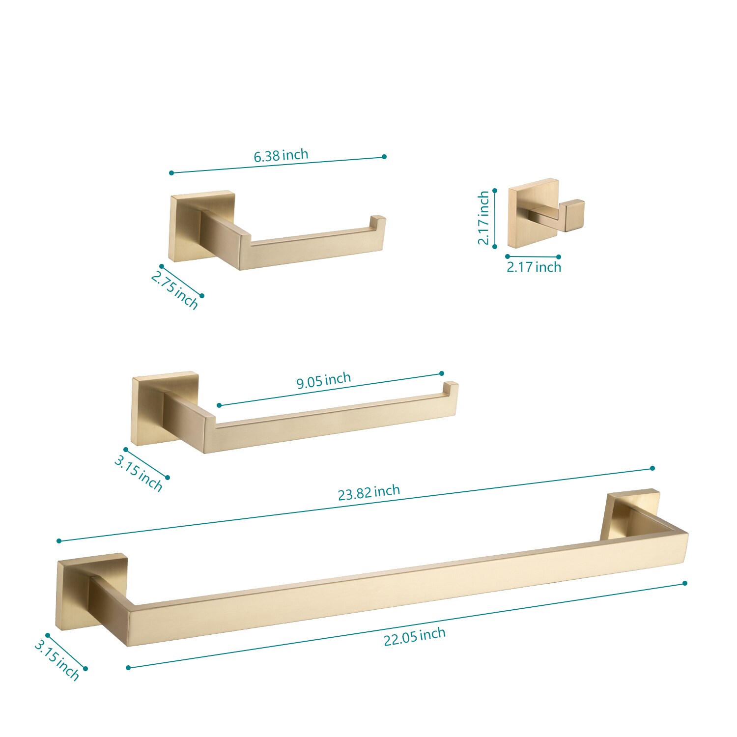 Tatayosi XH-147460 Decorative-Bath-Hardware-Kits - View #11