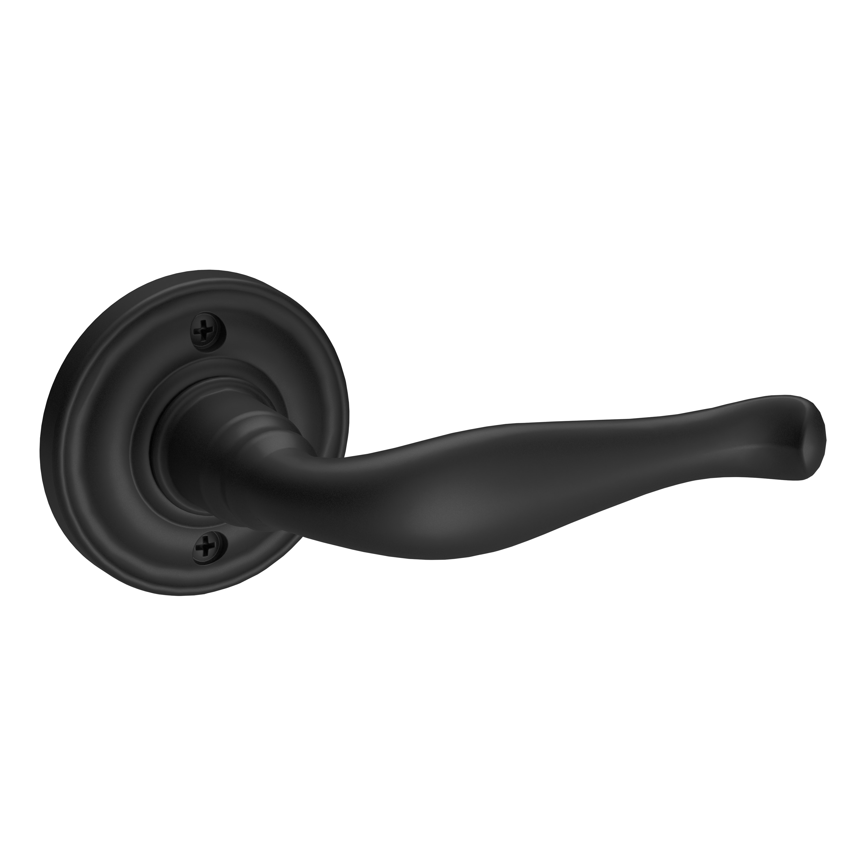 Baldwin HDDECRTRR190  Reserve Satin Black Right-Hand ed Interior Hall/Closet Dummy Door Handle