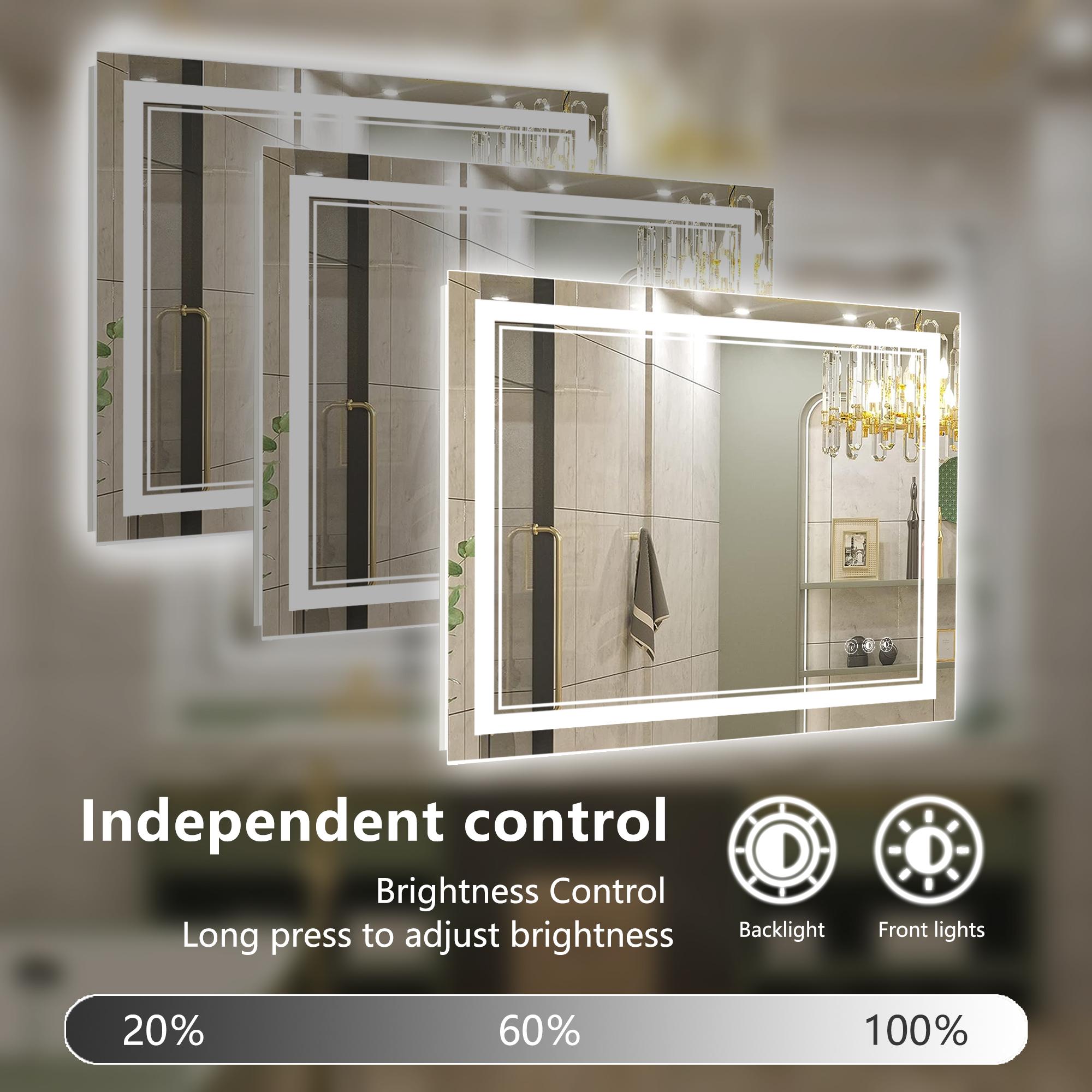 Bayfeve BF-22548-MIR Framed-Bath-Mirrors - View #4