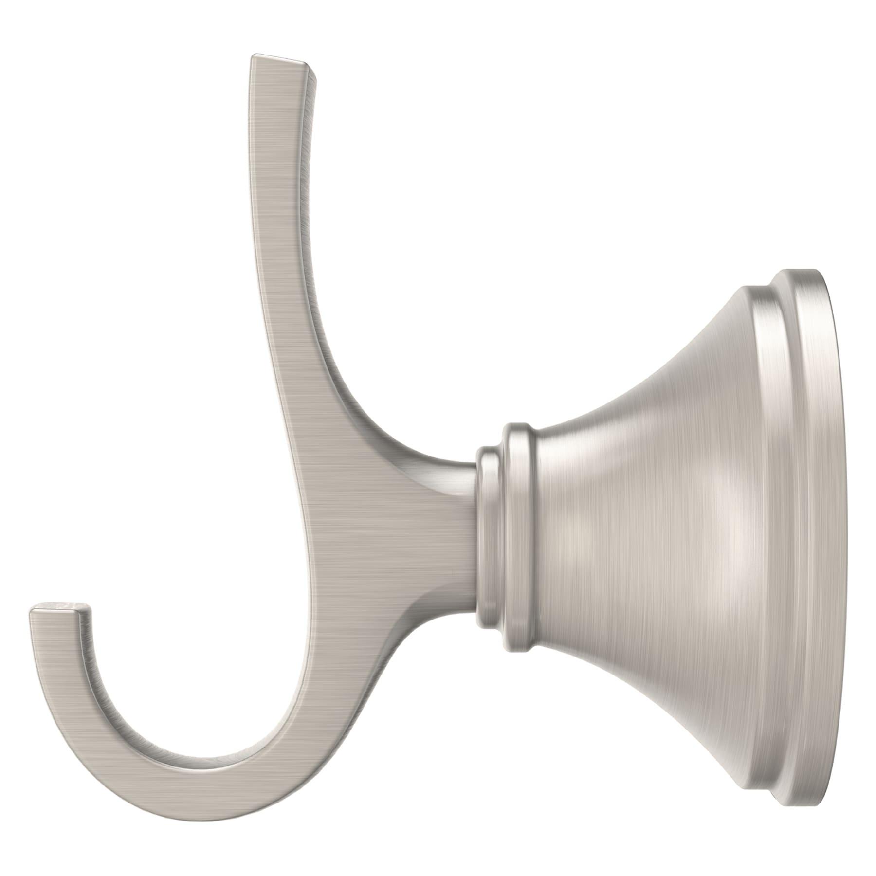 Pfister Auden Spot Defense Brushed Nickel Double-Hook Wall Mount Towel Hook  in the Towel Hooks department at