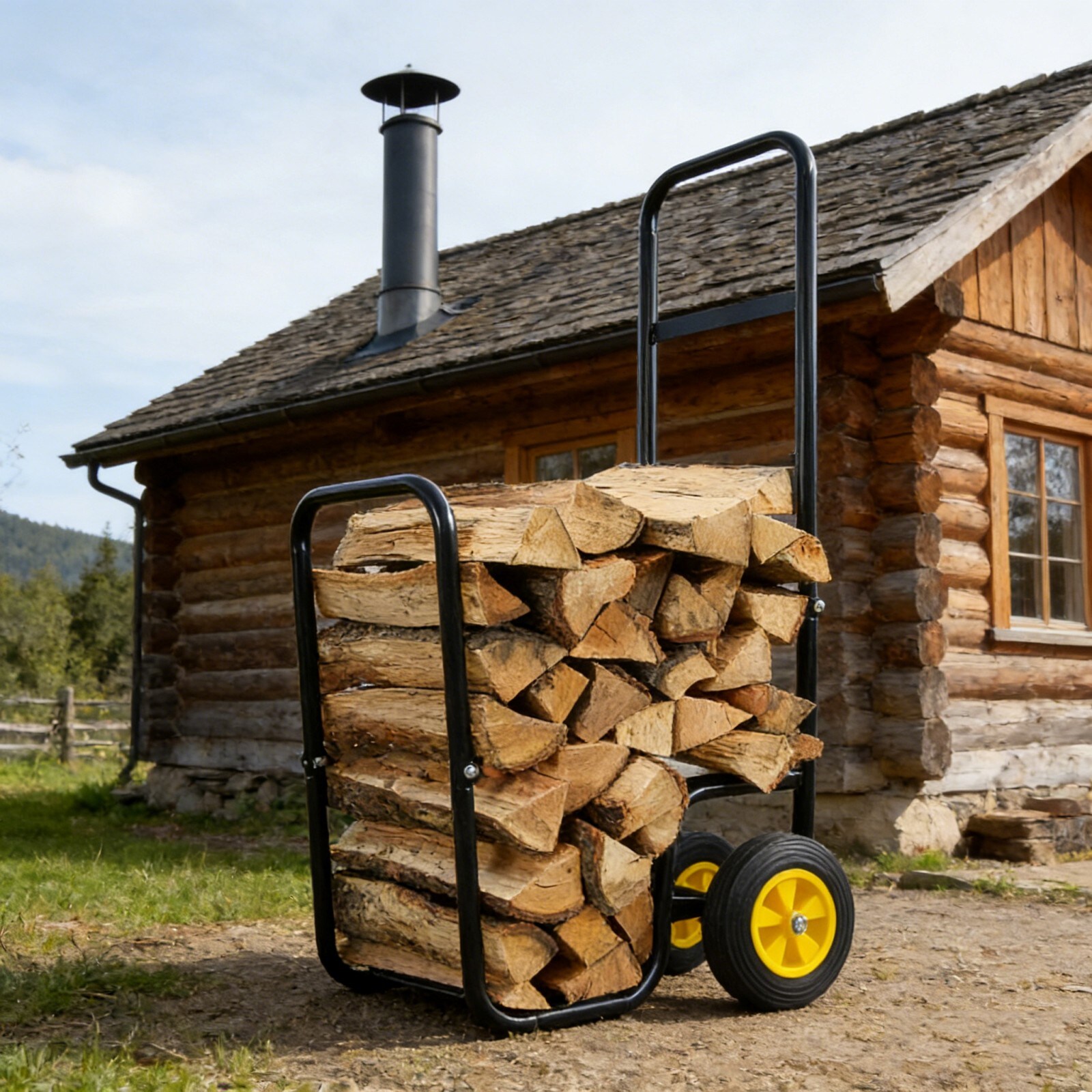 GlasFlength LW-FR-020 Firewood-Storage - View #2
