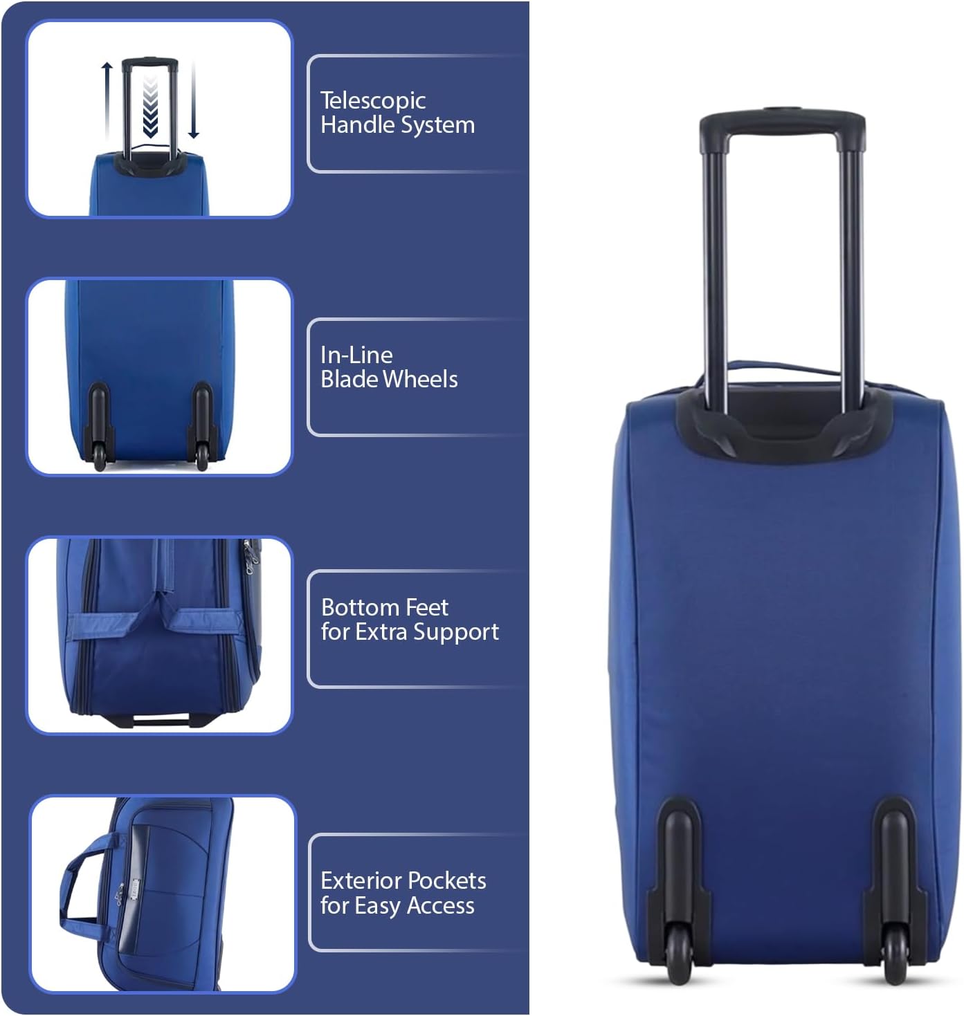 IZOD 121-NAVY Luggage-And-Luggage-Sets - View #2