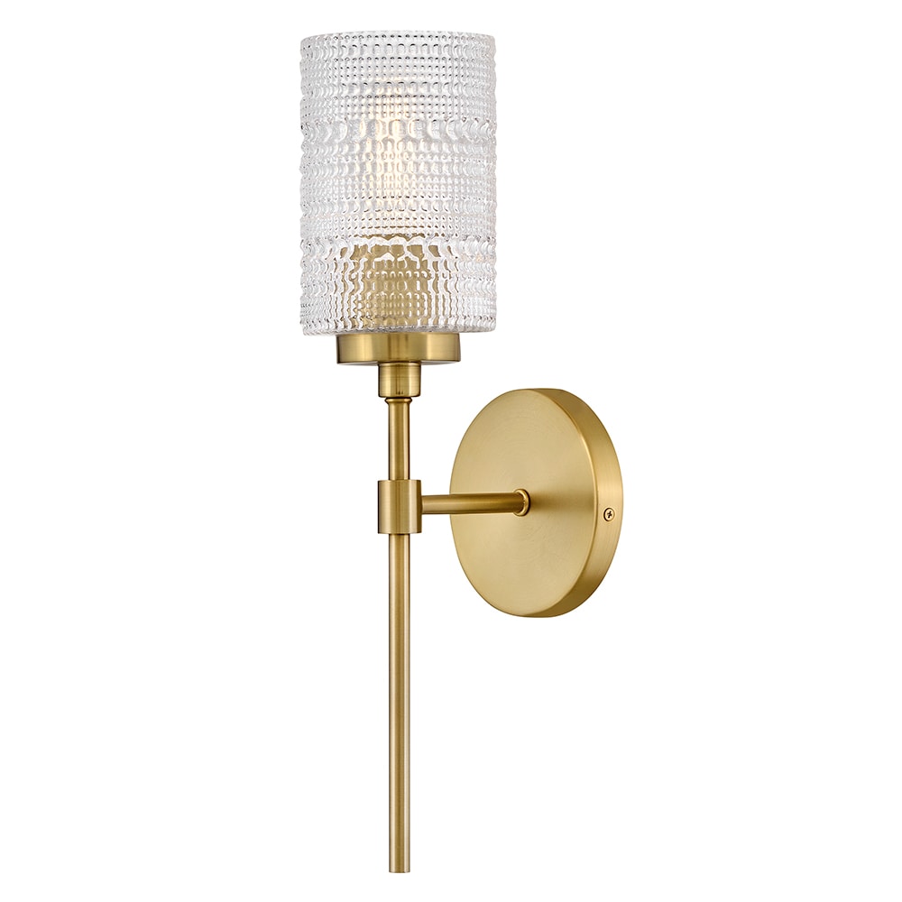 Lark 85570LCB Mabel 5.25-in 1 -Light Polished Brass Transitional Vanity light