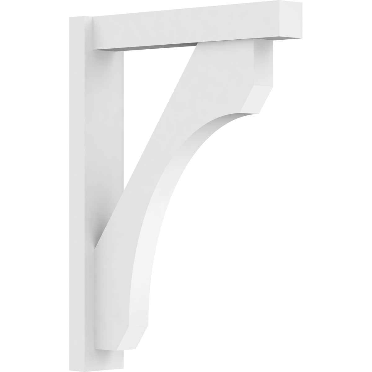 Ekena Millwork OUTP05X24X32LEC05 5-in W x 24-in D x 32-in H Legacy Architectural Grade PVC Outlooker with Block Ends