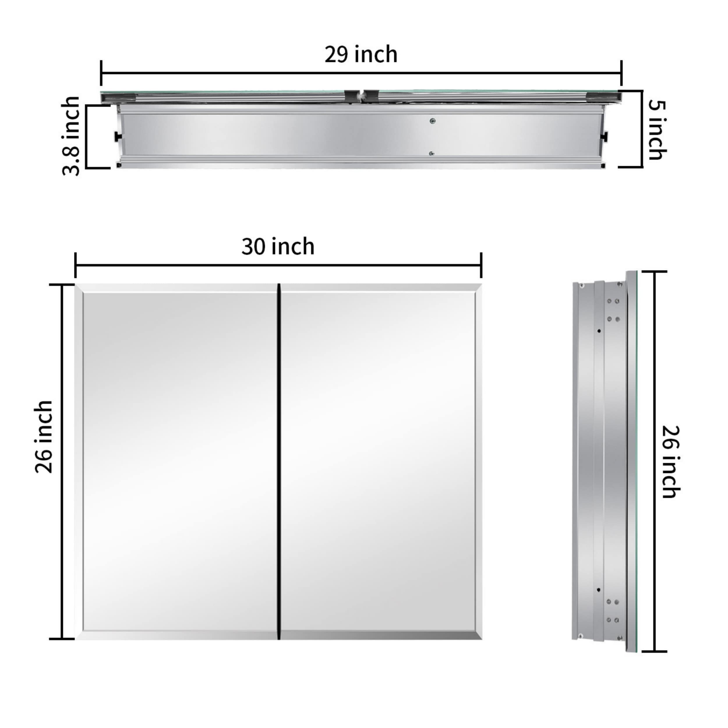 ToolCat BZ-2-135-JYG Bathroom-Medicine-Cabinets - View #7