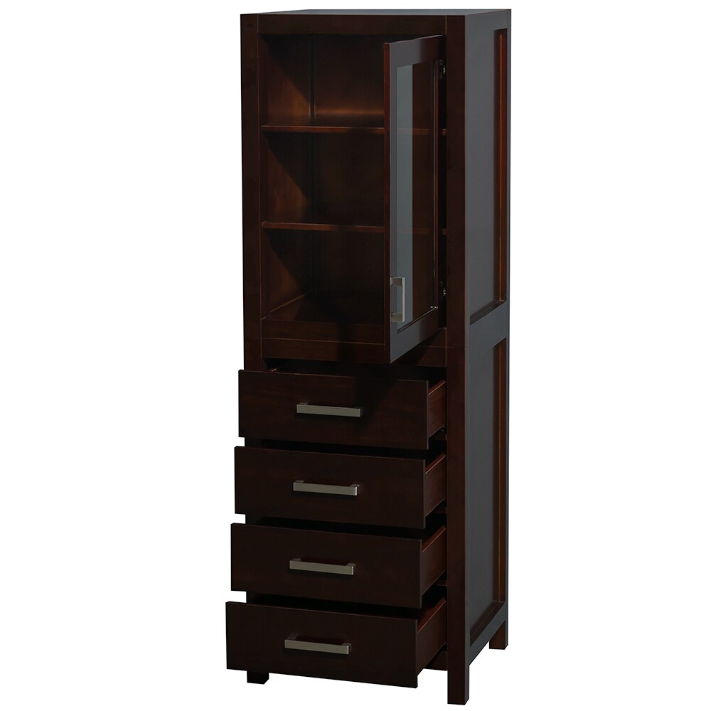 Wyndham Collection WCS1414LTES Linen-Cabinets - View #4