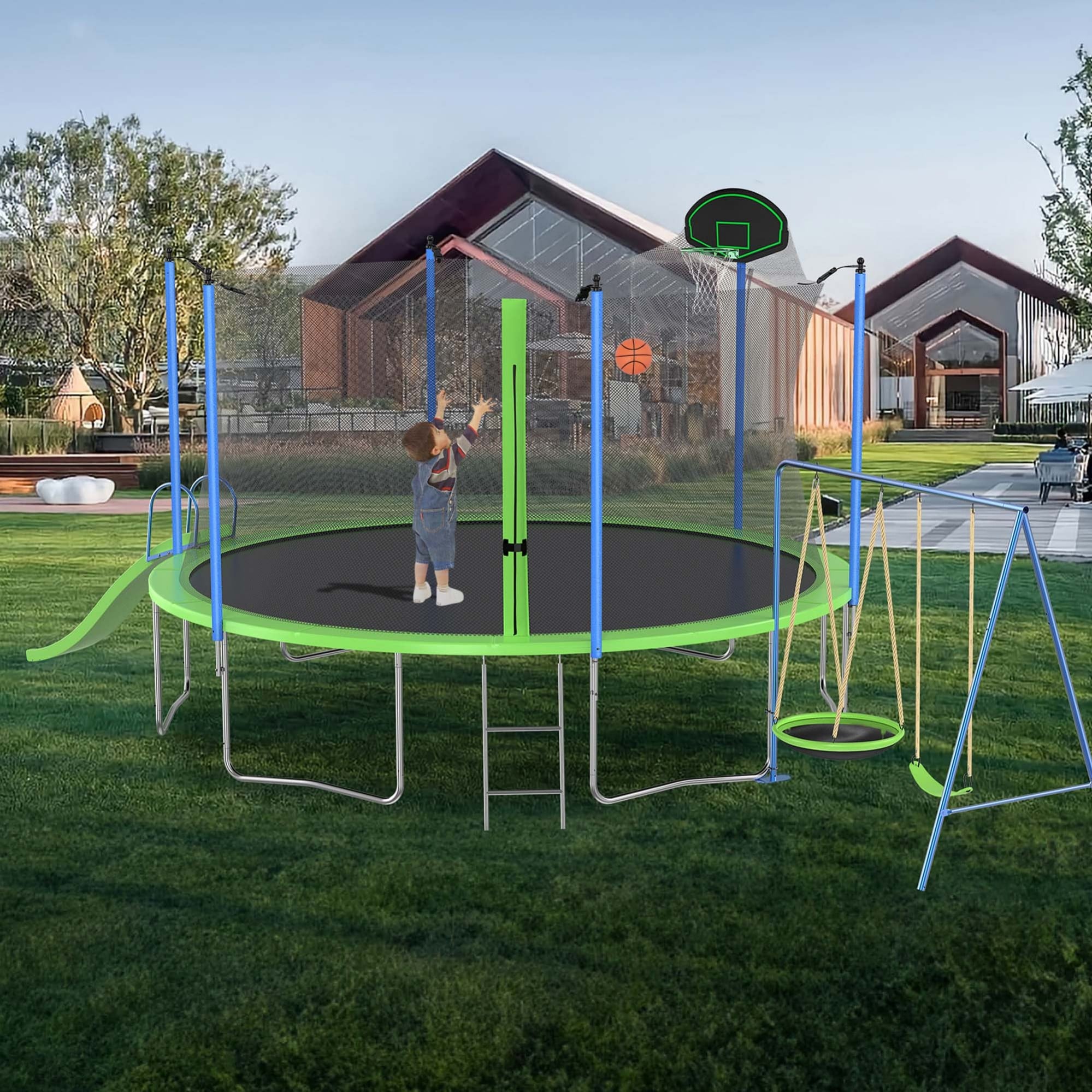 Sunrinx MG11-TP-7 trampolines - View #3