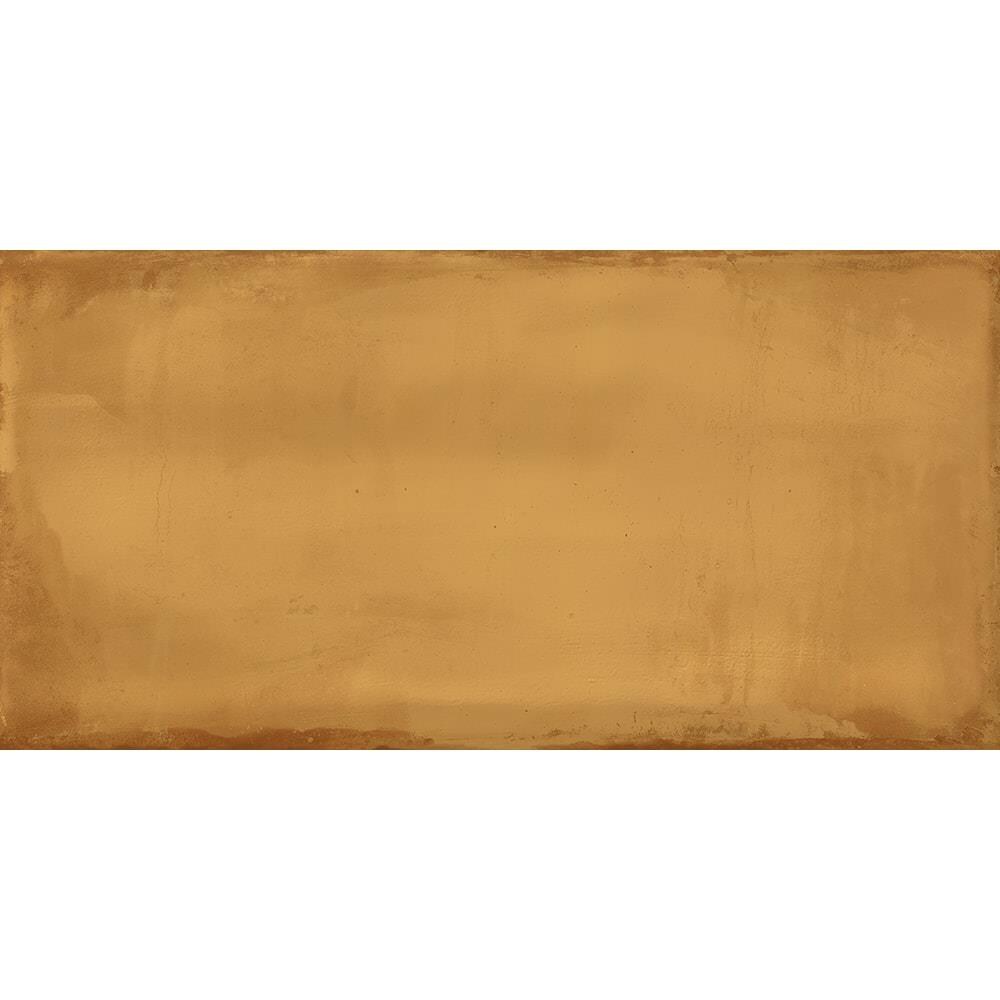 Marble Systems 100031-S Amber 4-in x 8-in Matte Scale Floor and Wall Tile Sample