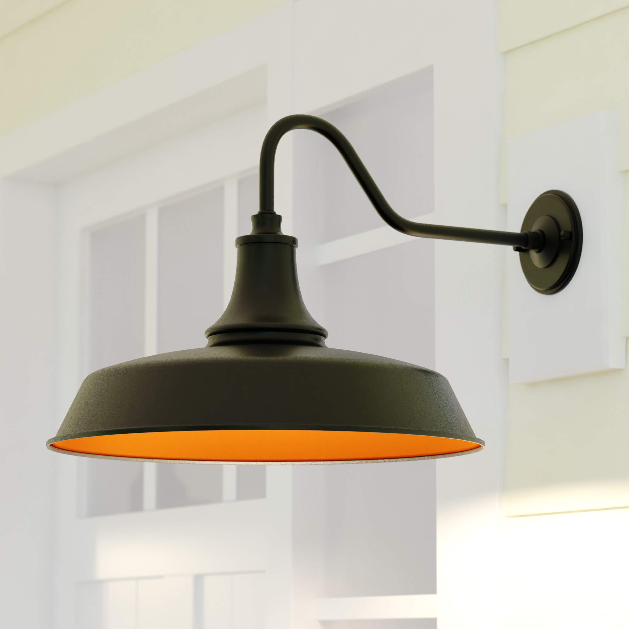 Cascadia T0369 Dorado 1 -Light 12.25-in H Matte Bronze Hardwired Dark Sky Dusk to Dawn Outdoor Wall Light