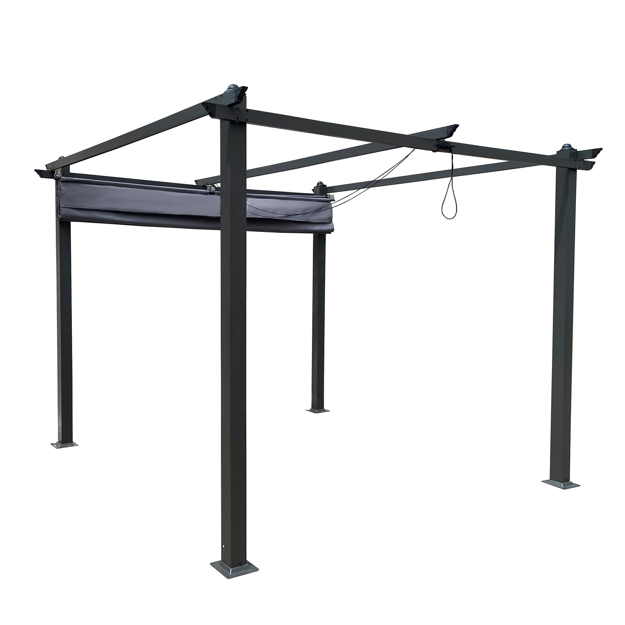 WELLFOR ZBEGA84GR Wood-Resin-Gazebos - View #8