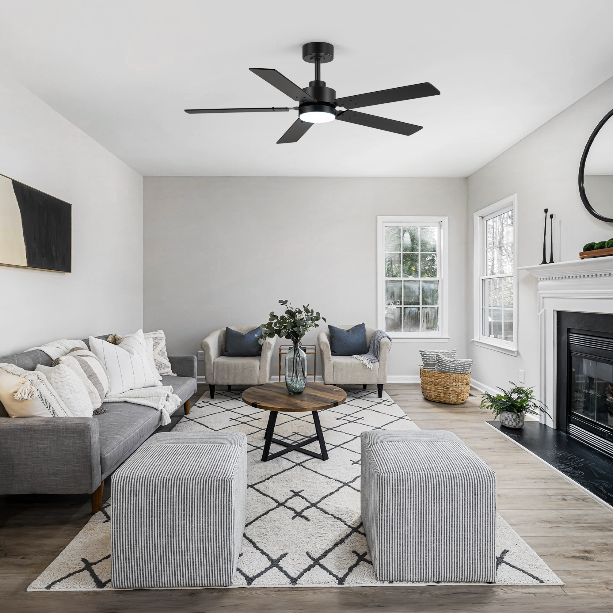 Breezary 30037-BK Ceiling-Fans - View #7