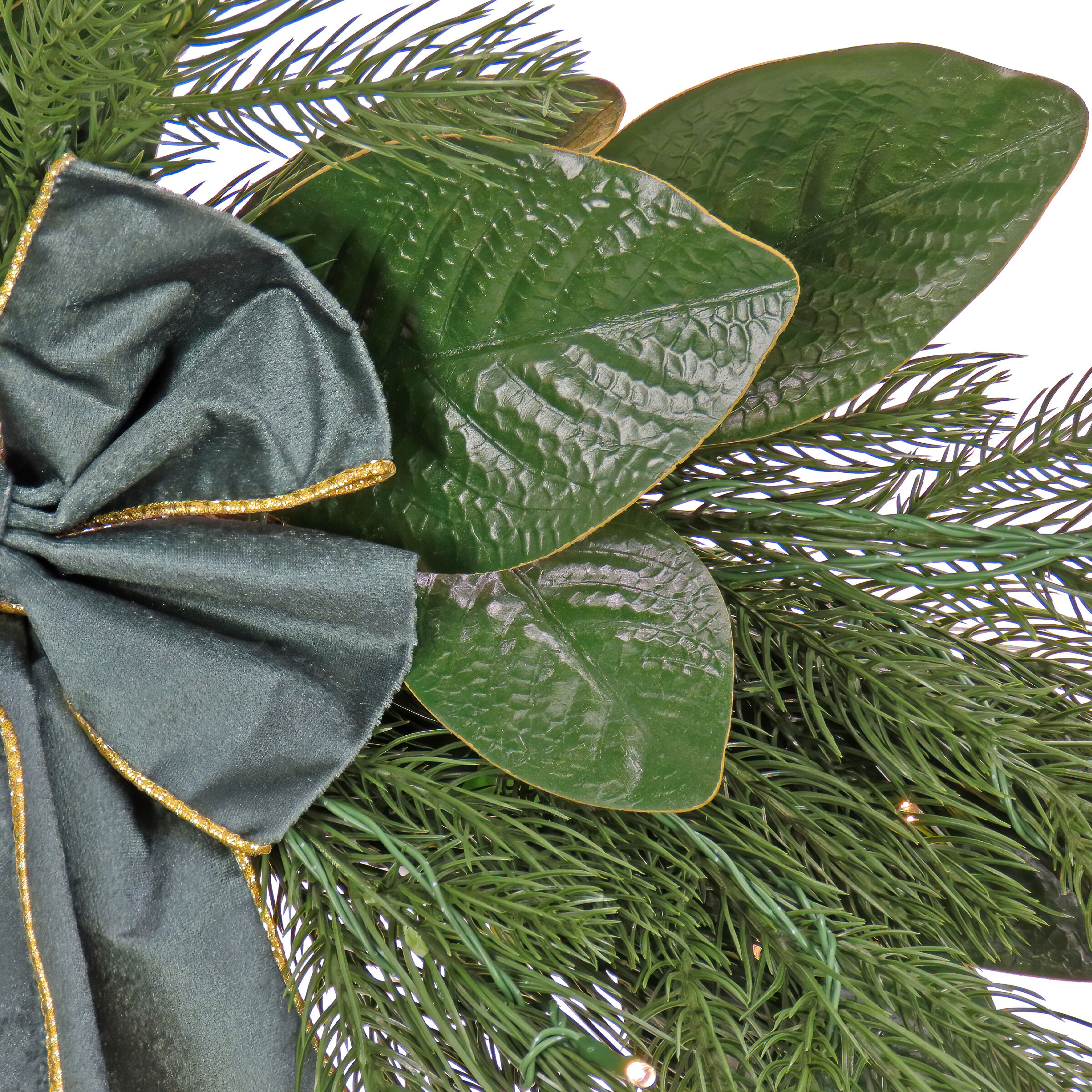National Tree Company DC13-318L-24W-B Artificial-Christmas-Wreaths - View #3