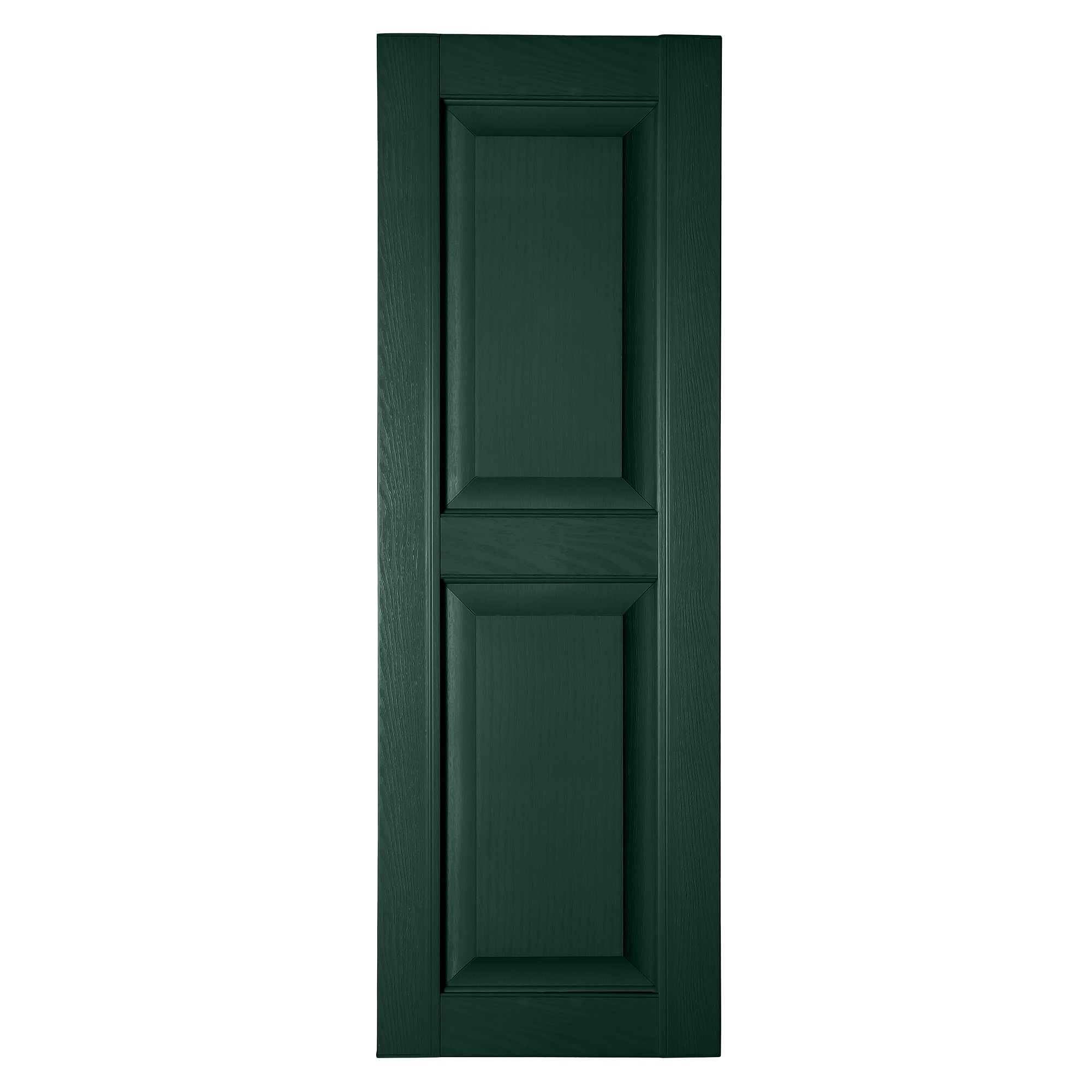 RELIABILT RP1669009 16.25-in W x 69-in H Pine Green Raised panel Polypropylene Exterior Shutters ( 2 -Pack )
