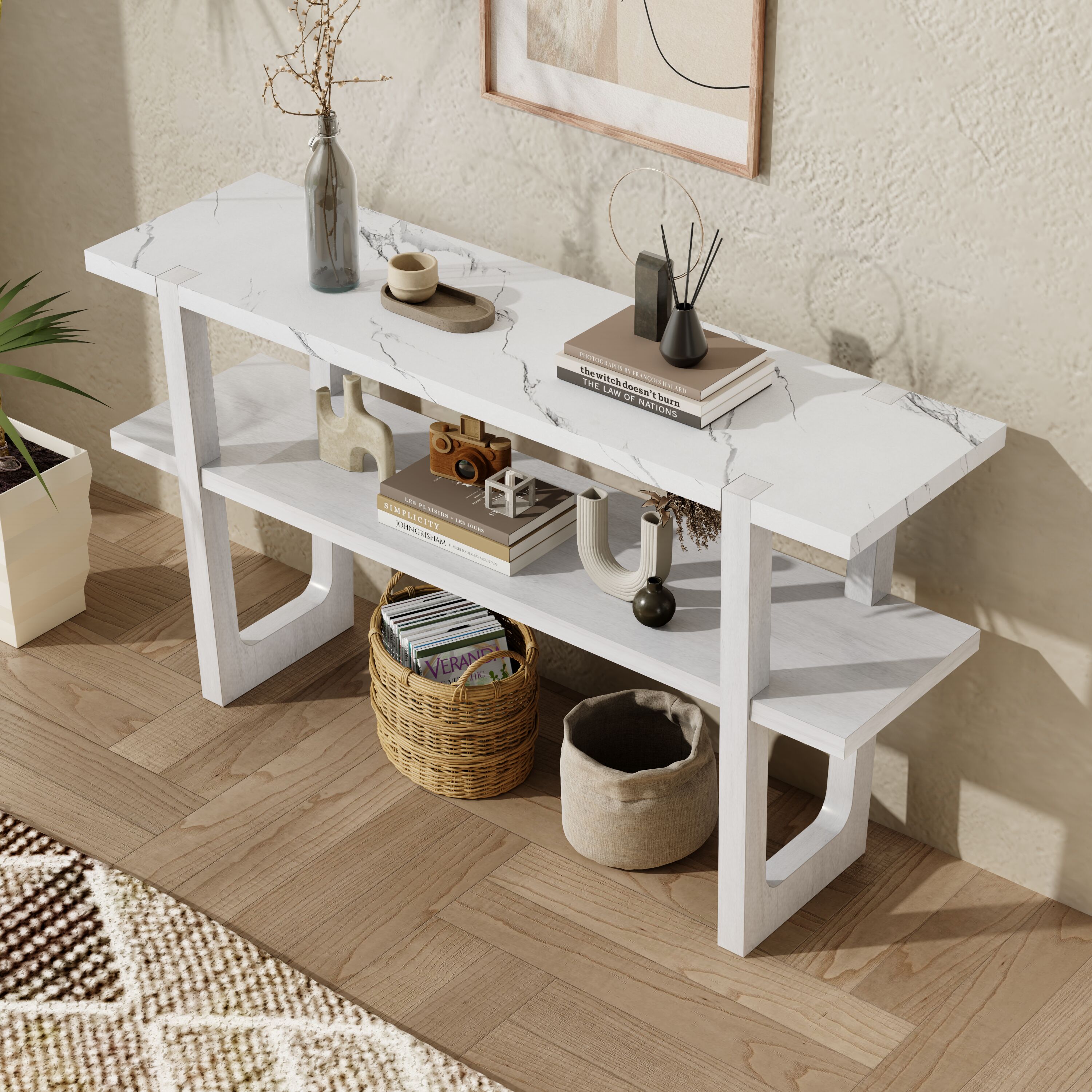 ModernLuxe N715P196906K Console-Sofa-Tables - View #2