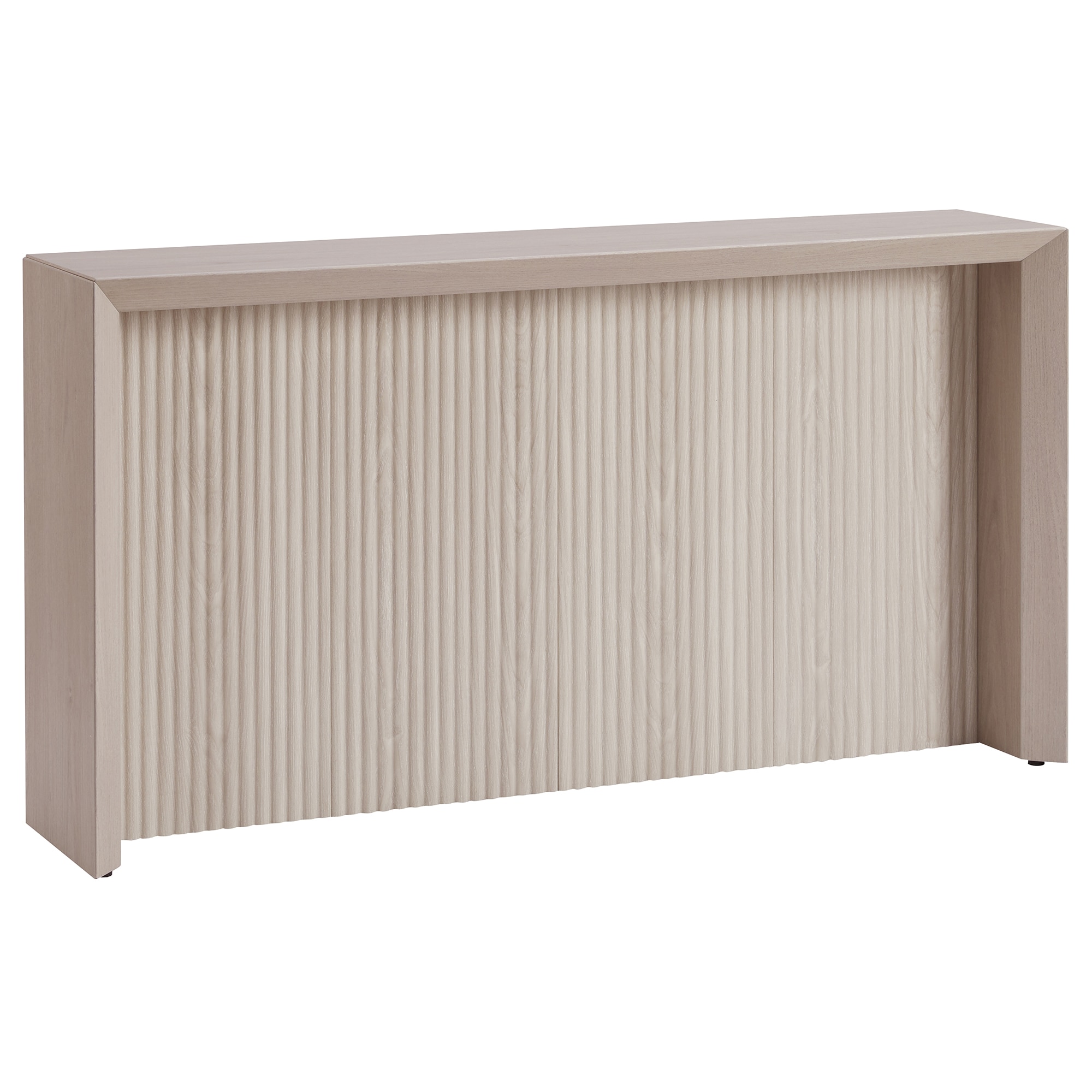 Hailey Home AT2123 Modern Alder White Console table