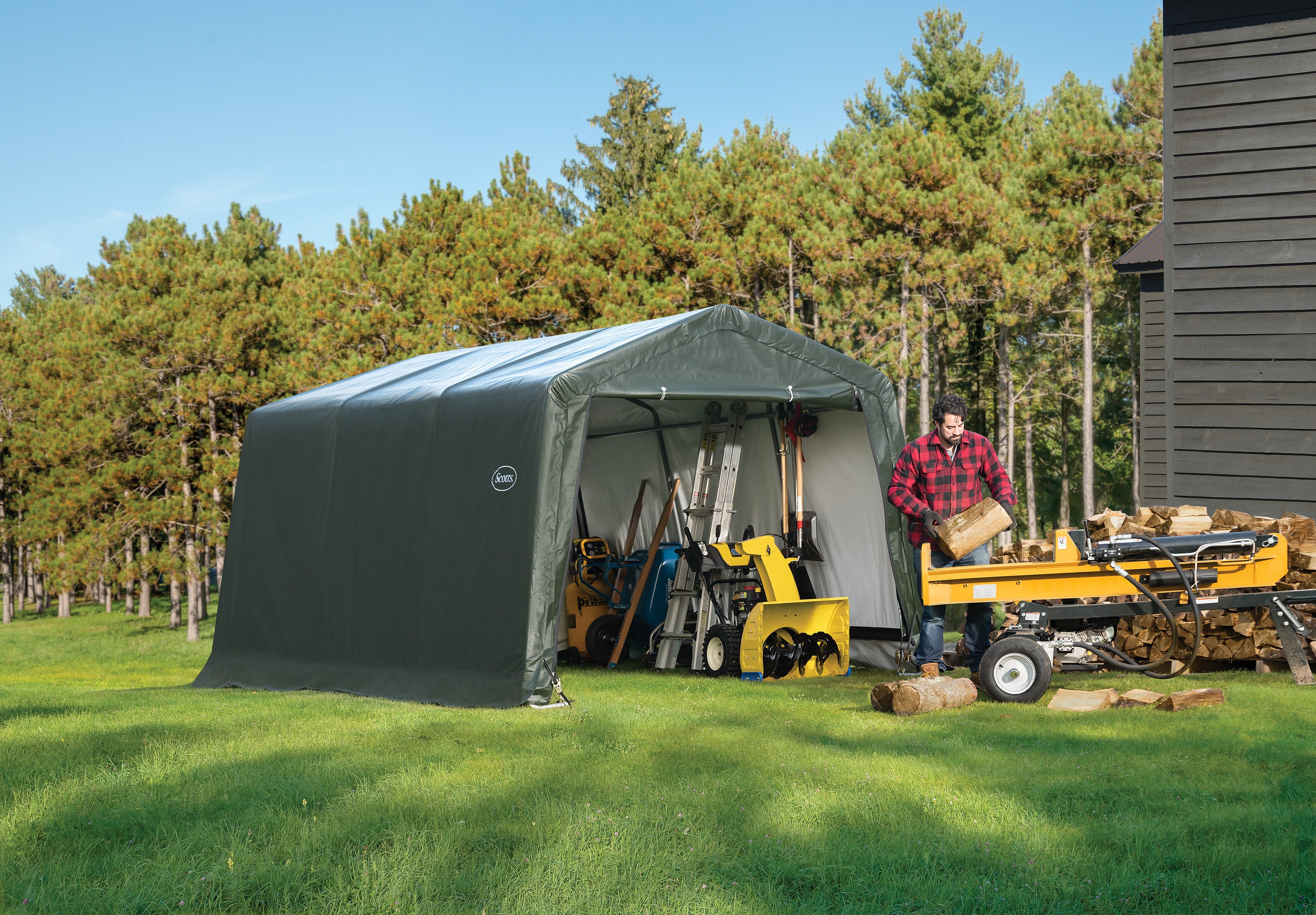 Scotts 70496 Metal-Storage-Buildings-Sheds - View #12