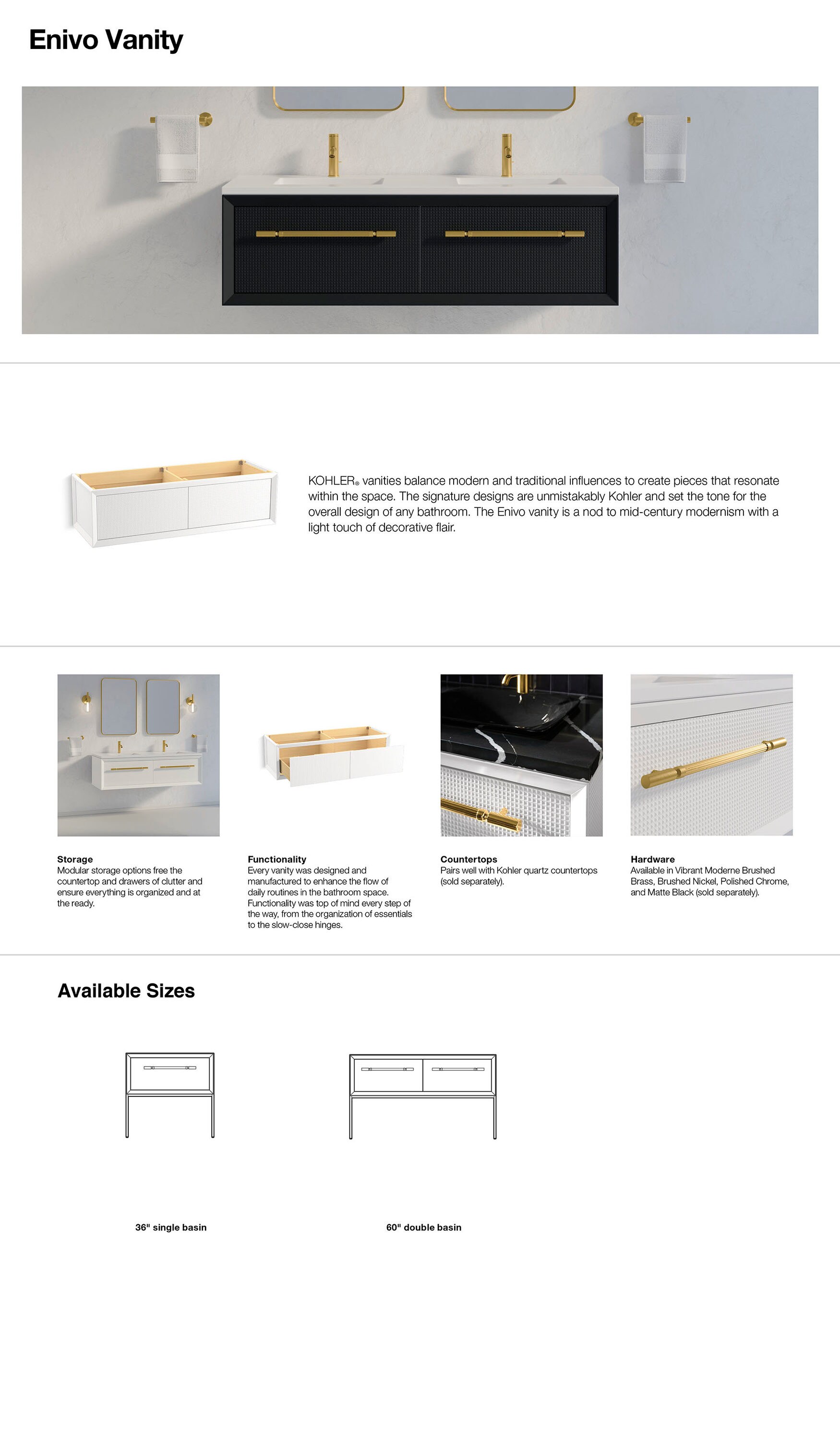 KOHLER 33562-0 vanities - View #12