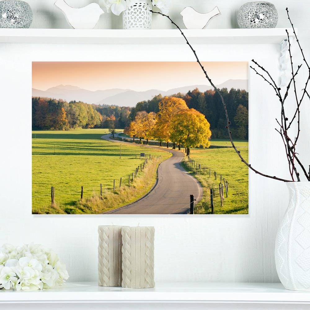 Designart 12-in H x 20-in W Landscape Print on Canvas in the Wall Art ...