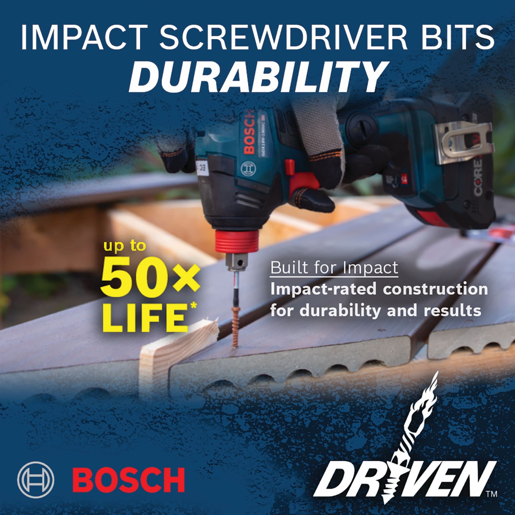 Bosch Screwdriver Bit Set (47-Piece) in the Screwdriver Bits department at