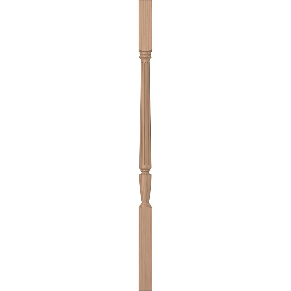 L.J. Smith Stair Systems LJF-2005-P 38 38-in x 1.75-in Unfinished Poplar Square Top Stair Baluster