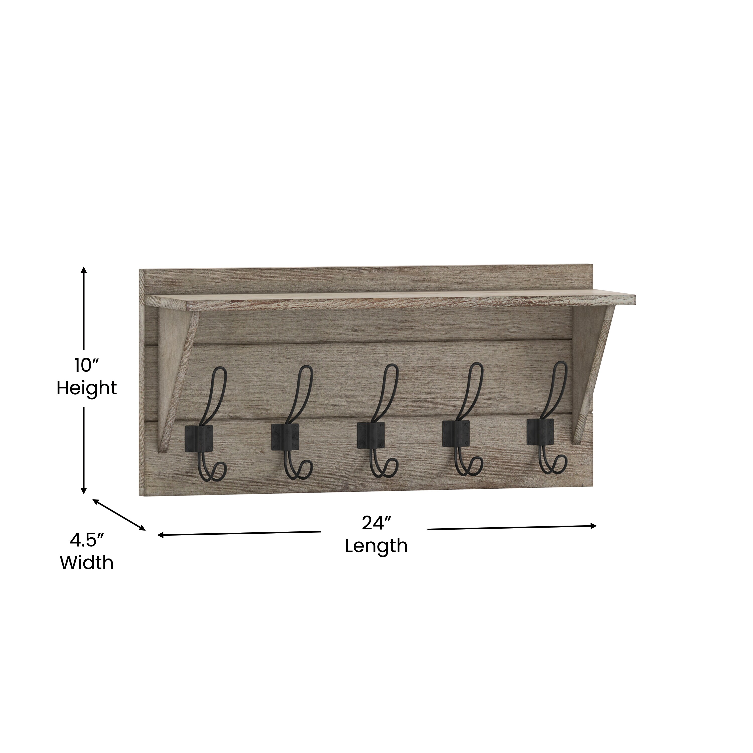 Merrick Lane 196861037771 Coatrack-Stands-Pedestals - View #6