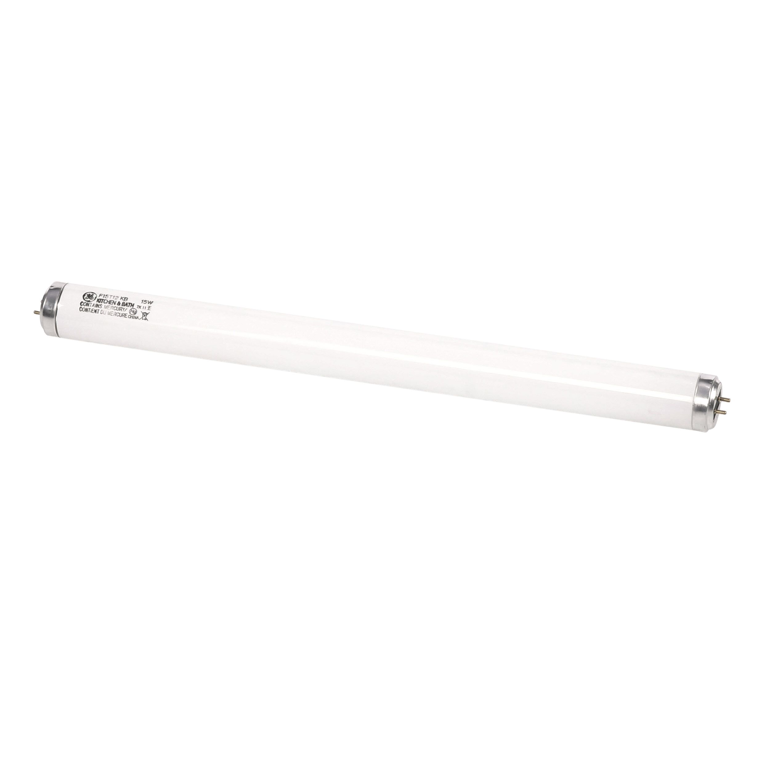Kitchen & Bath 18" GE 15W  White Fluorescent Light  F15T12 