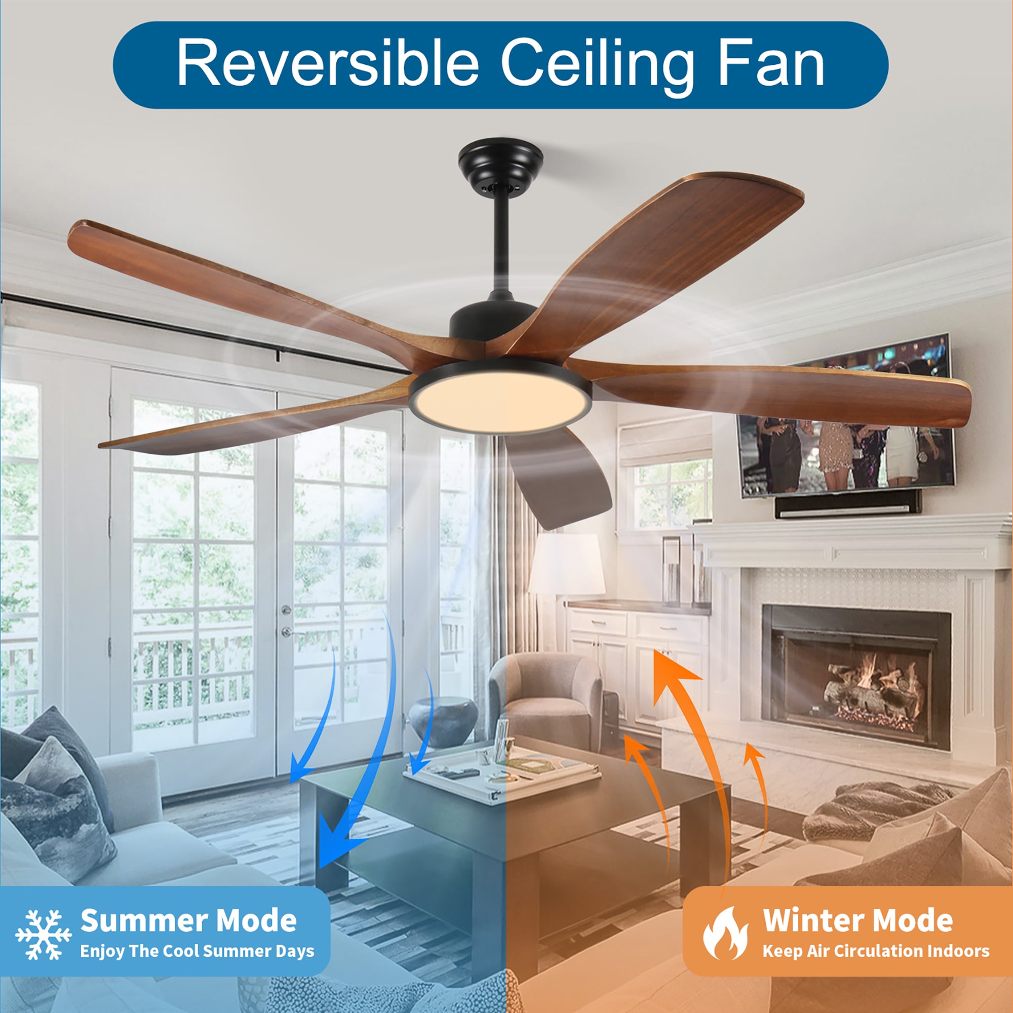 Fun Orange FUN26CF64 Ceiling-Fans - View #3