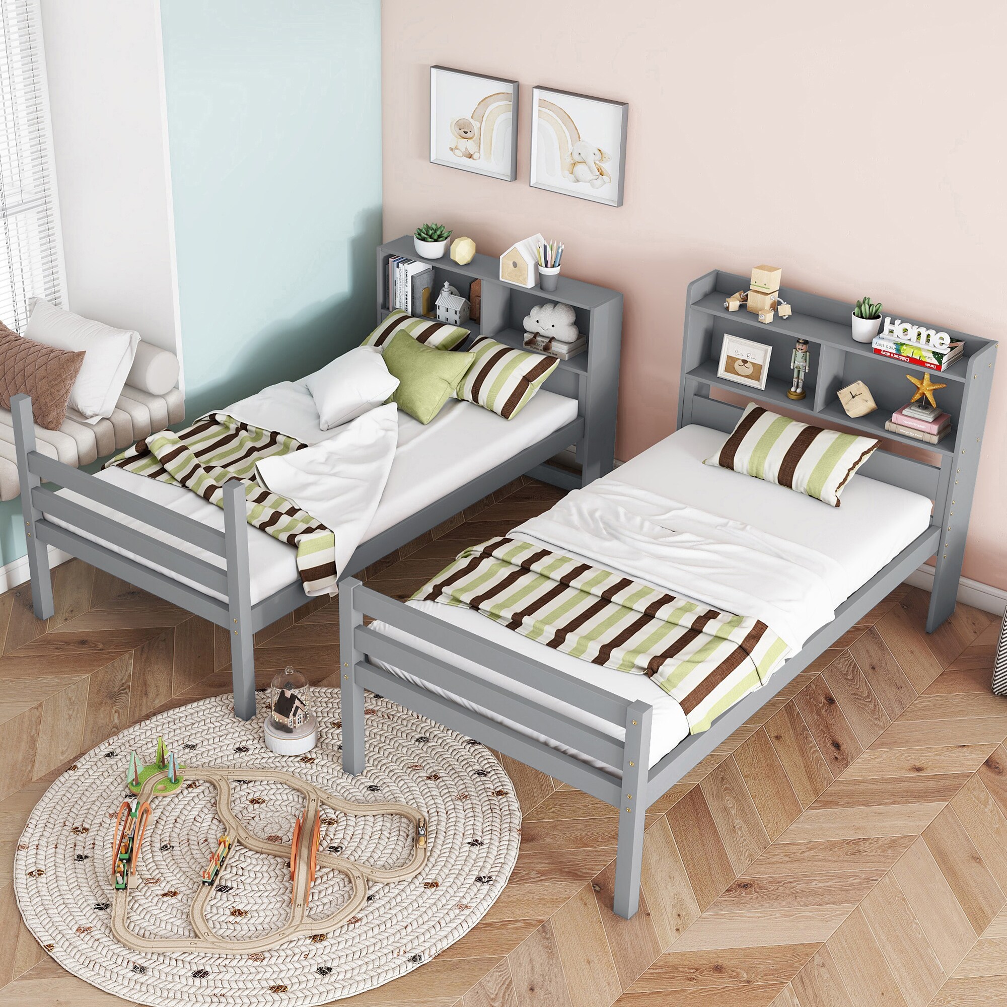 SINOFURN SYC470011BK Bunk-Beds - View #9