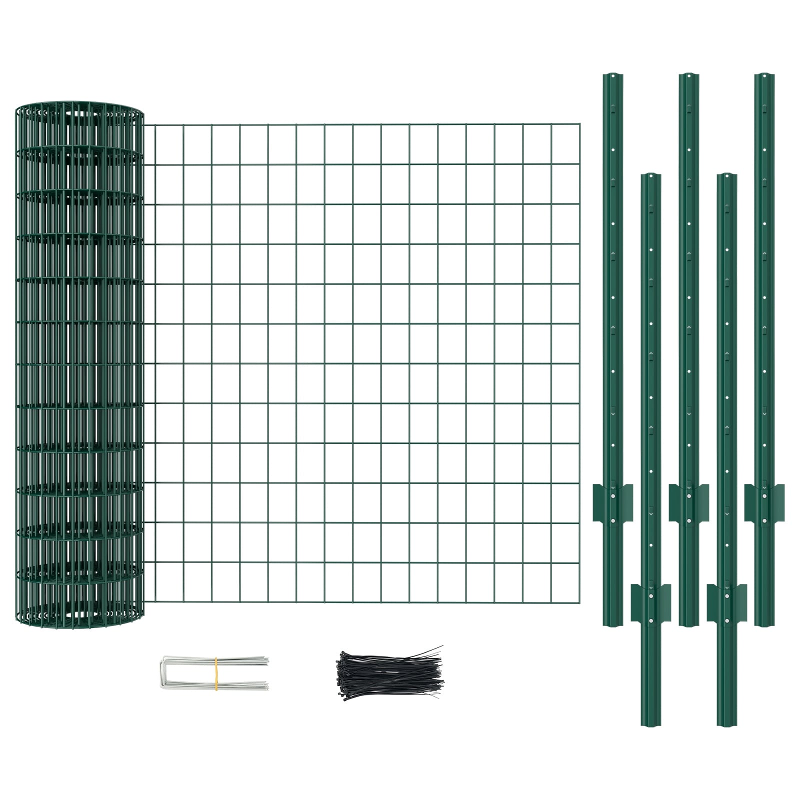 Esazn 50-ft x 2.95-ft 15.8 -Gauge Green Galvanized steel Welded Wire Rolled Fencing For Temporary