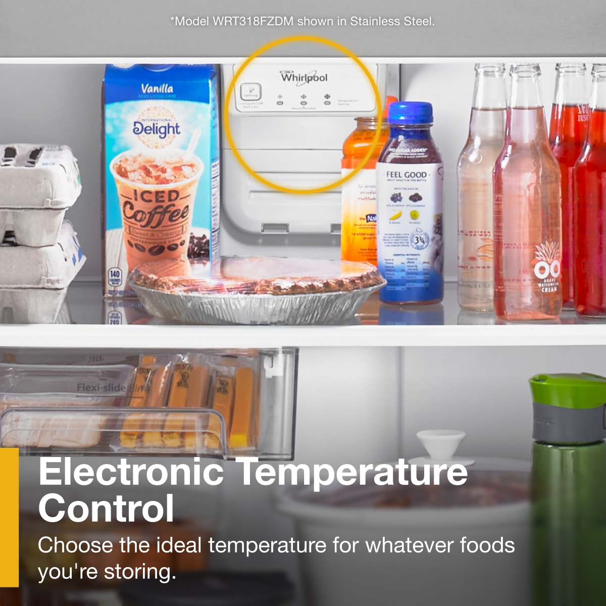 Whirlpool WRT148FZDB Top-Freezer-Refrigerators - View #5