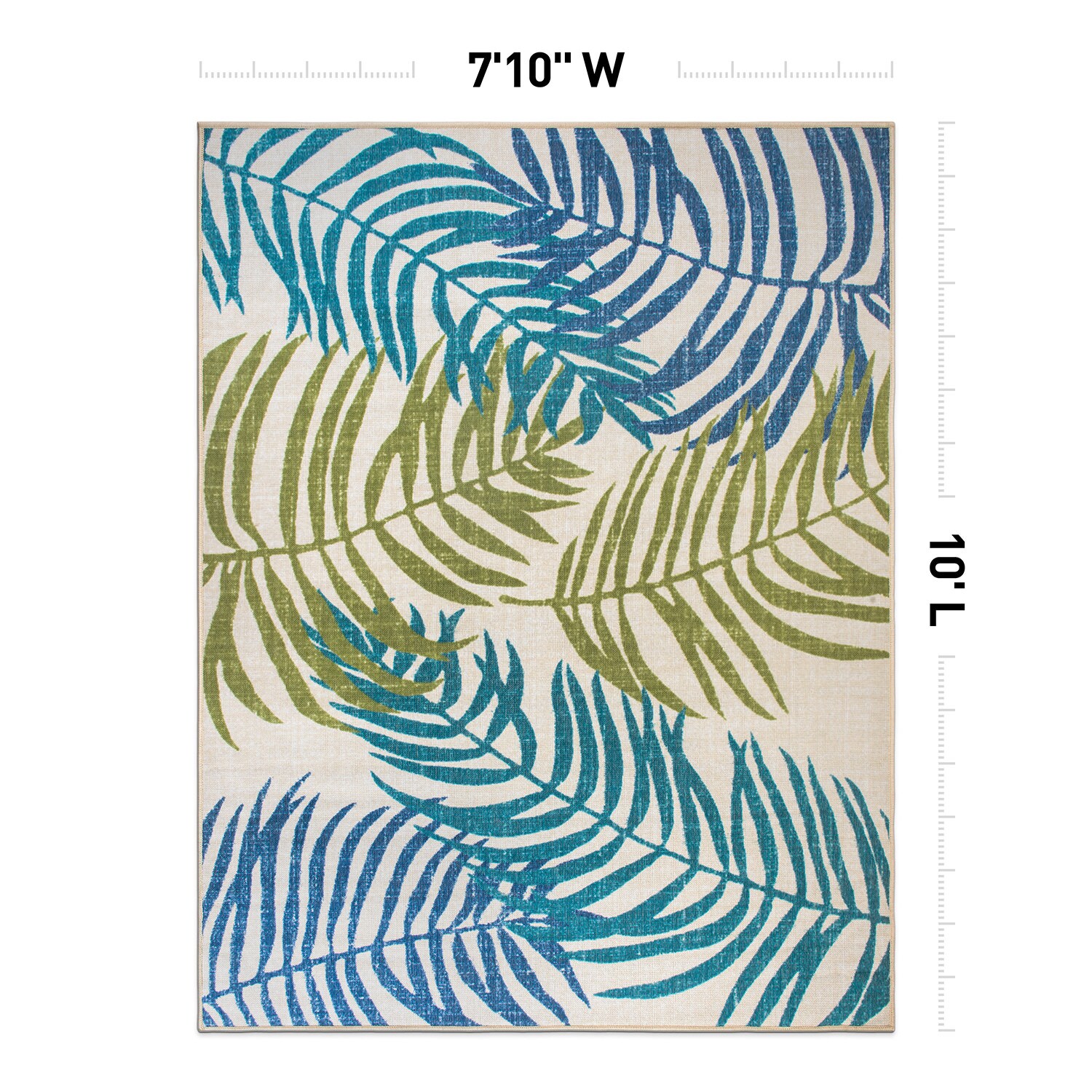 World Rug Gallery 9010BLUE8X10 rugs - View #4