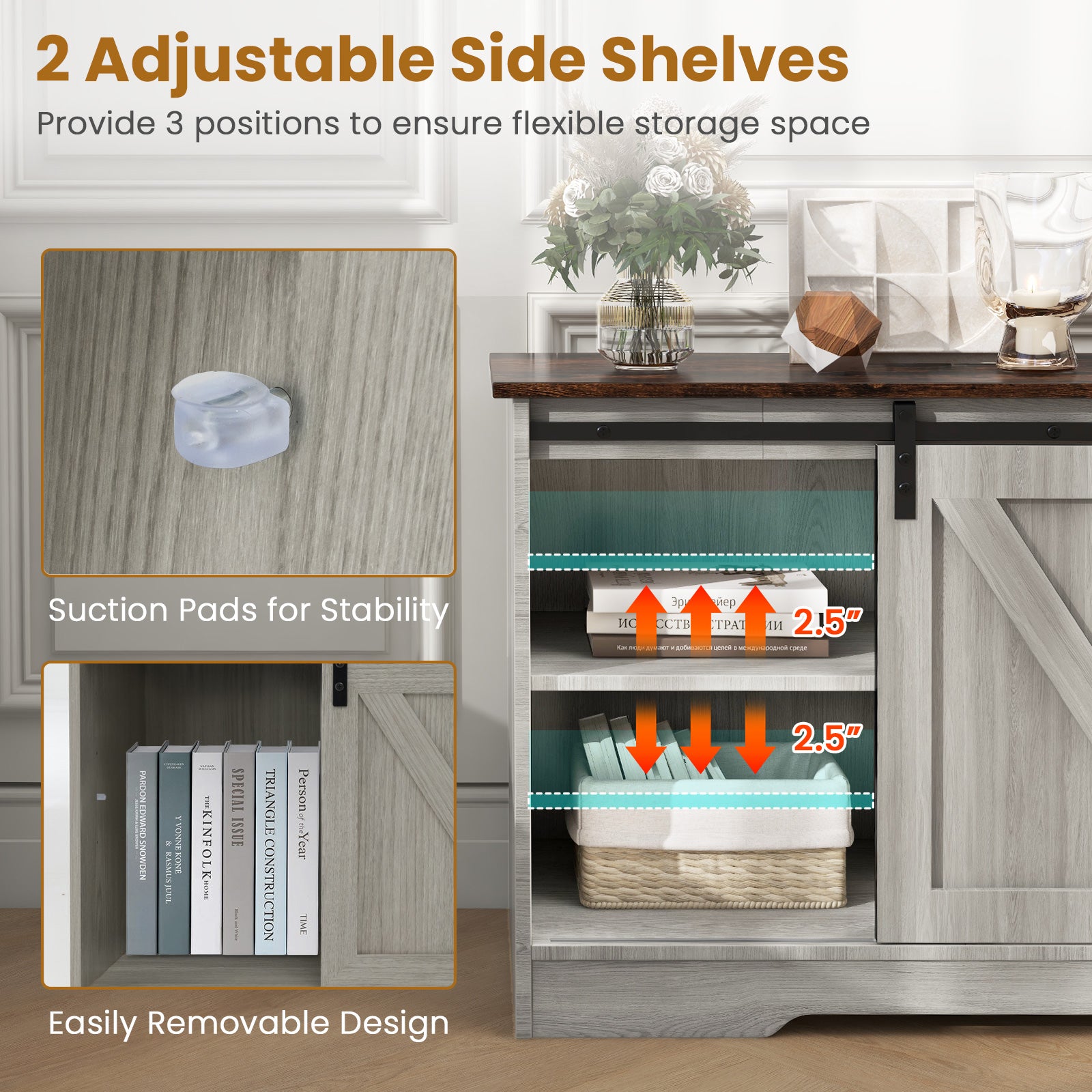 Boyel Living BL-HV10193US-GR Tv-Stands - View #8