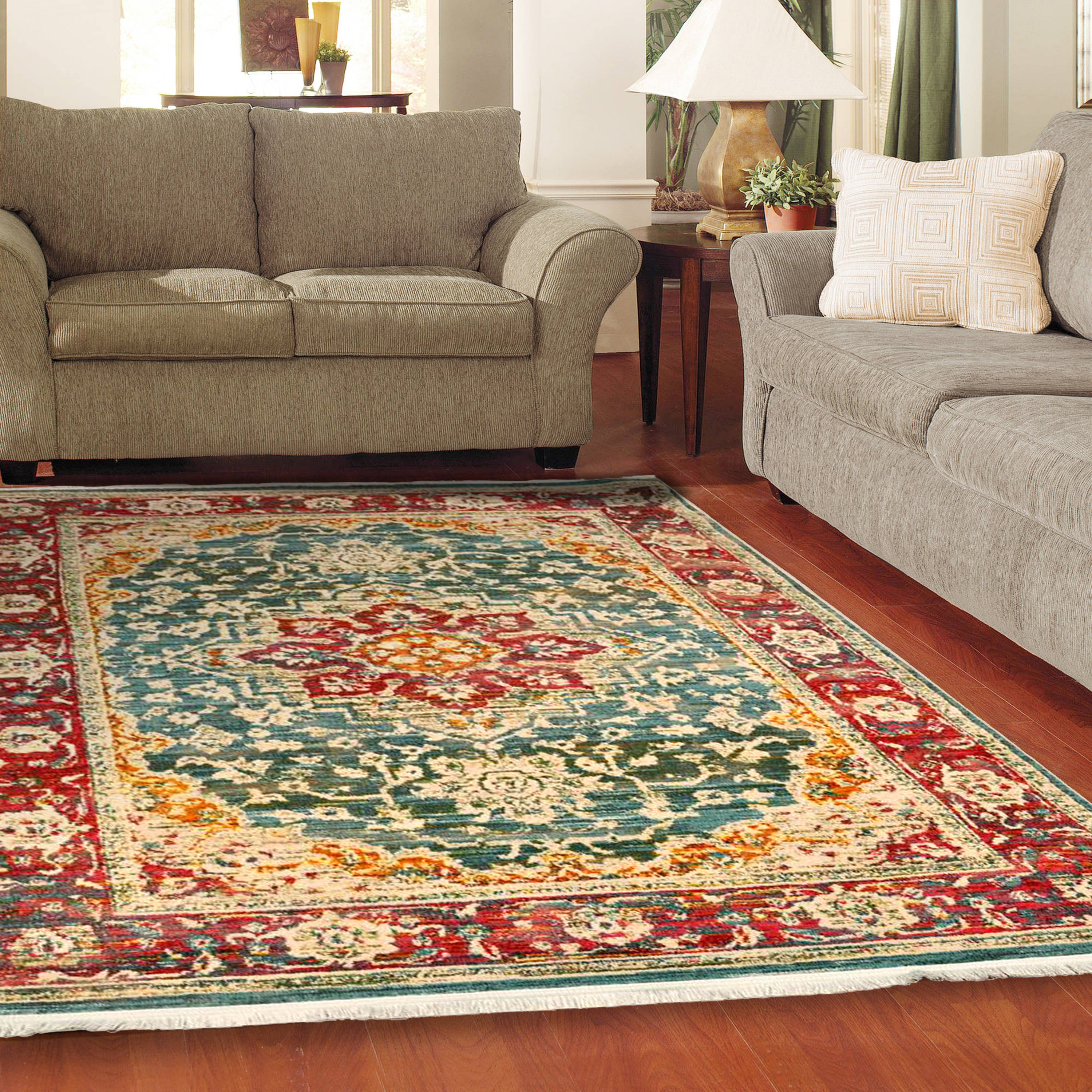 MSRUGS V089A-MLT-CLR-2X3 rugs - View #2