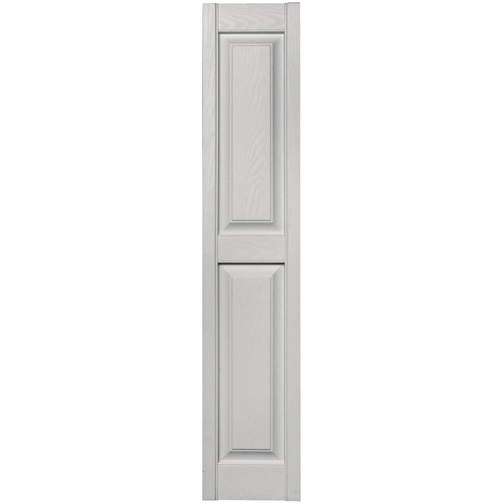 Vantage V4711259030 12.125-in W x 59.625-in H Paintable Paintable Raised panel Exterior Shutters ( 1.0 -Pack )
