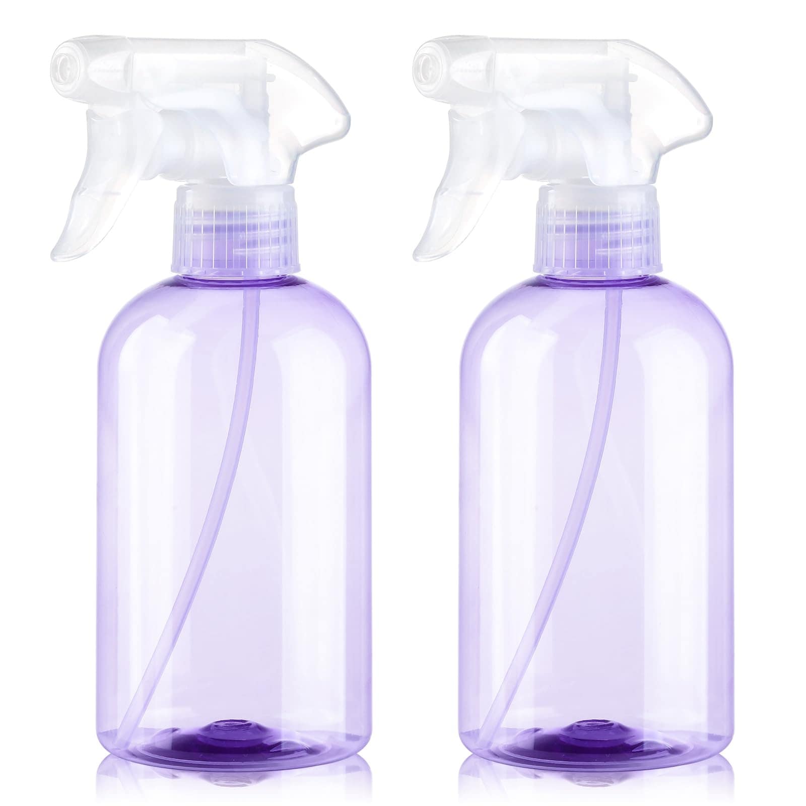 Anqtovp  Spray Bottles BPA Free Plastic 10oz 300ml Adjustable Nozzle Empty Refillable Container 2pcs for Plants Pet Training Kitchen Cleaning
