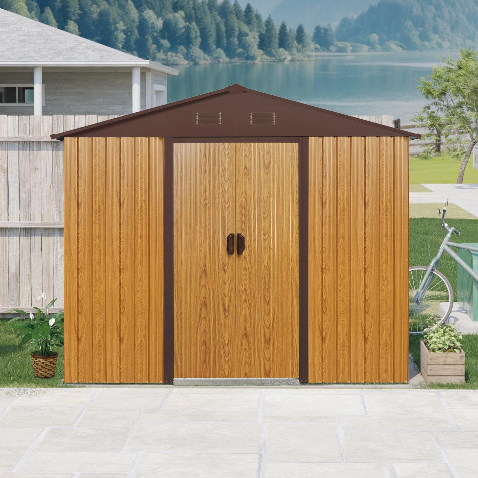Bayfeve BF-85273-SD Metal-Storage-Buildings-Sheds - View #2