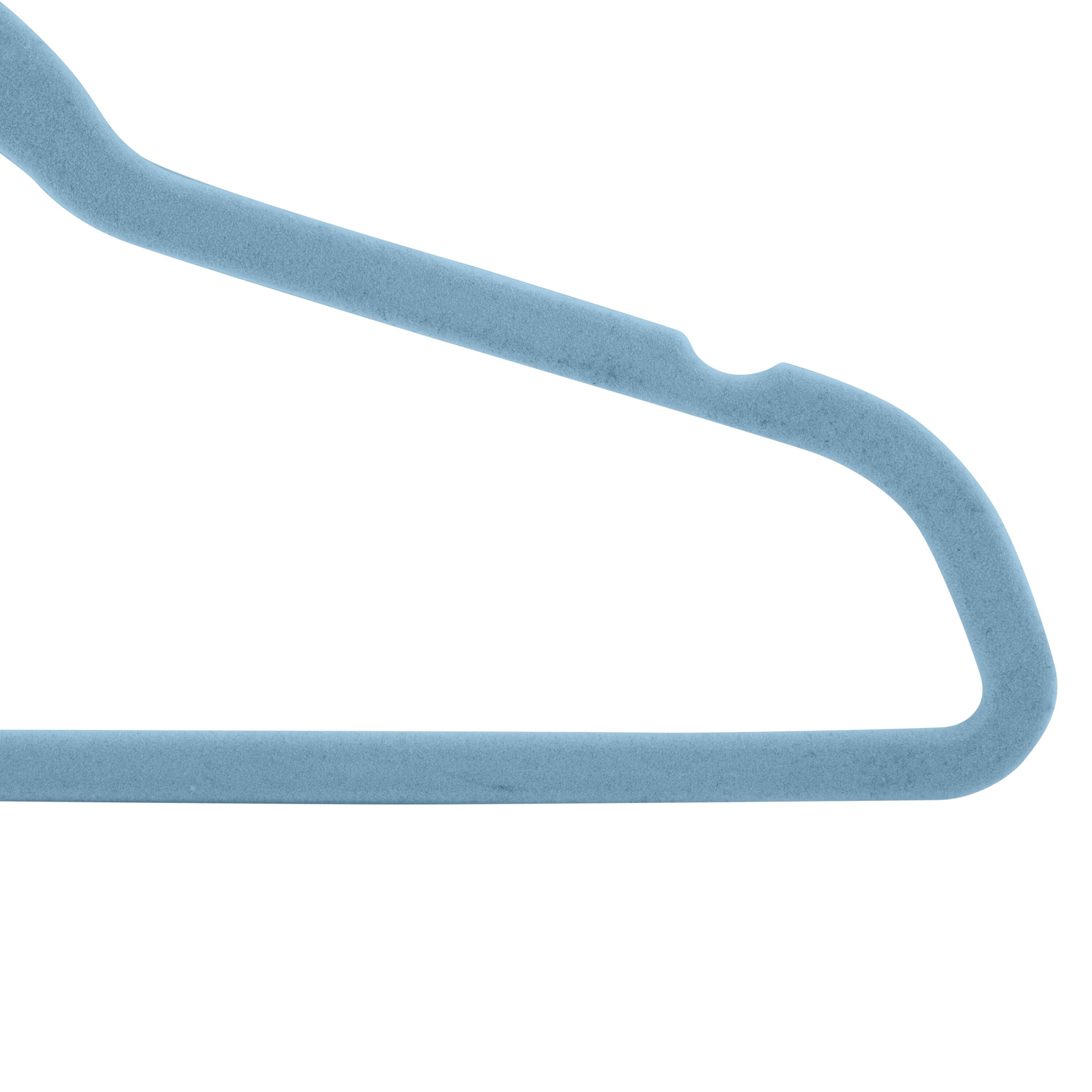 5x Non-Slip Hangers - Blue