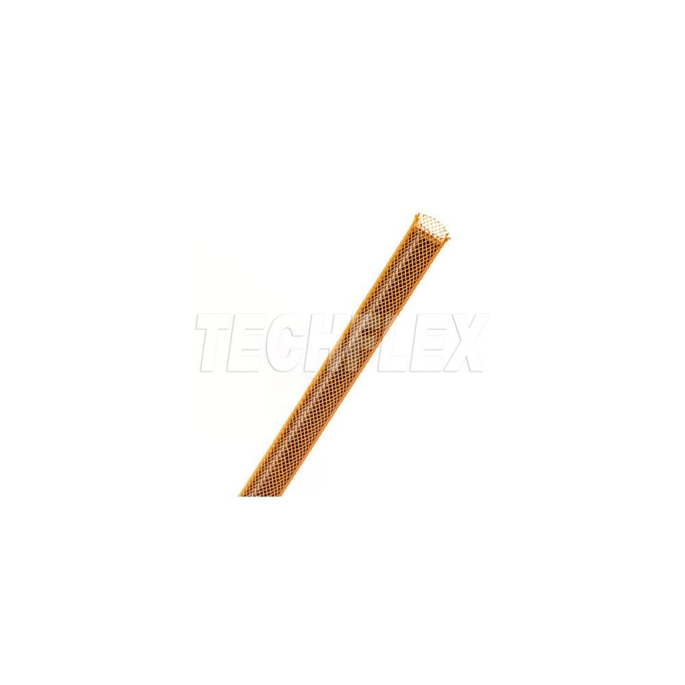 Techflex TCNCD348956  PET1-M-OE 0.09-0.25 in. Expandable Tubing 1000 ft. Roll, Orange