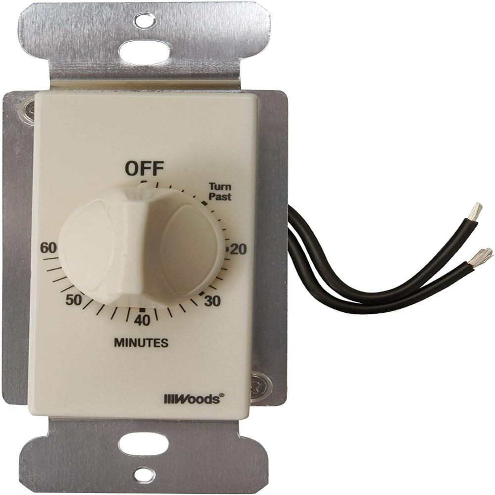 Woods 59718WD 20 -Amps 125-volt Indoor Countdown Analog Lighting Timer