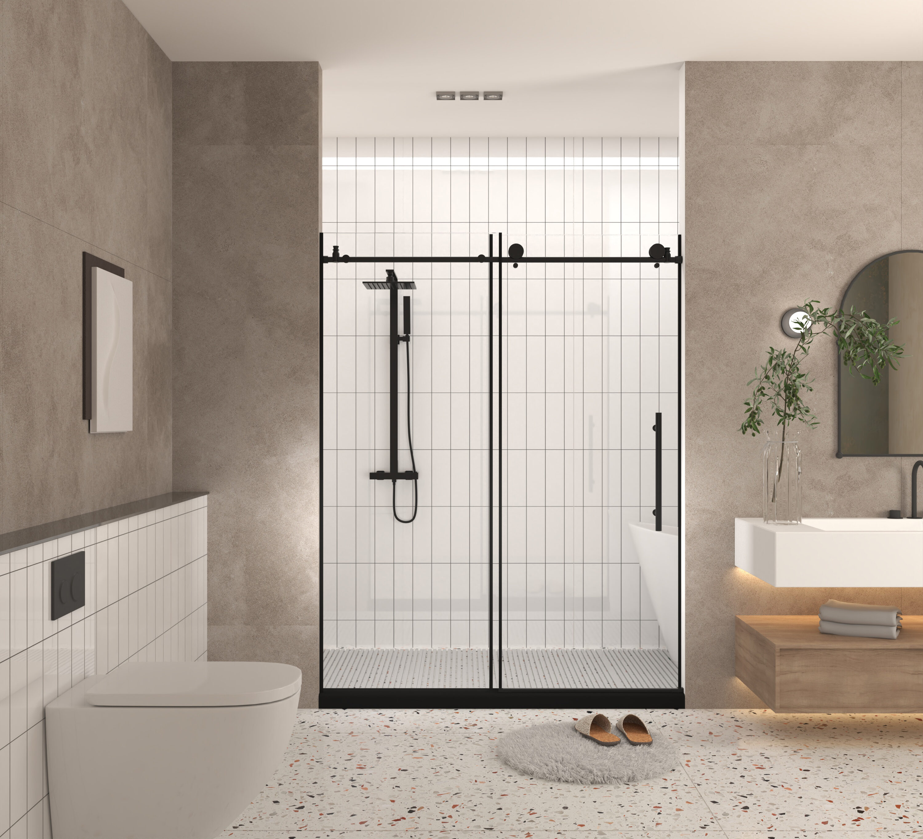 AAZJ JBF-W1675P399460 Shower-Doors - View #6