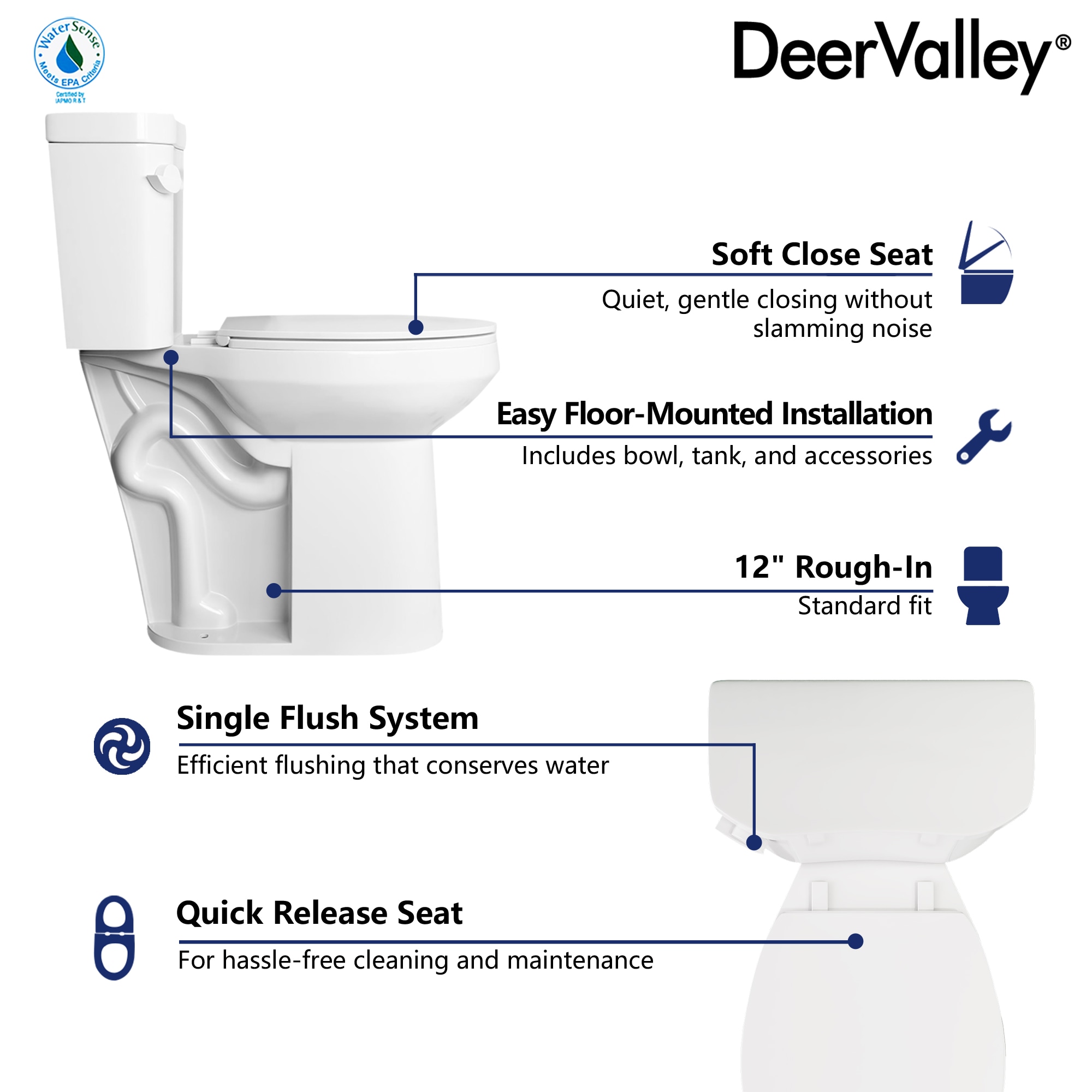 DeerValley DV-2F0143 toilets - View #14