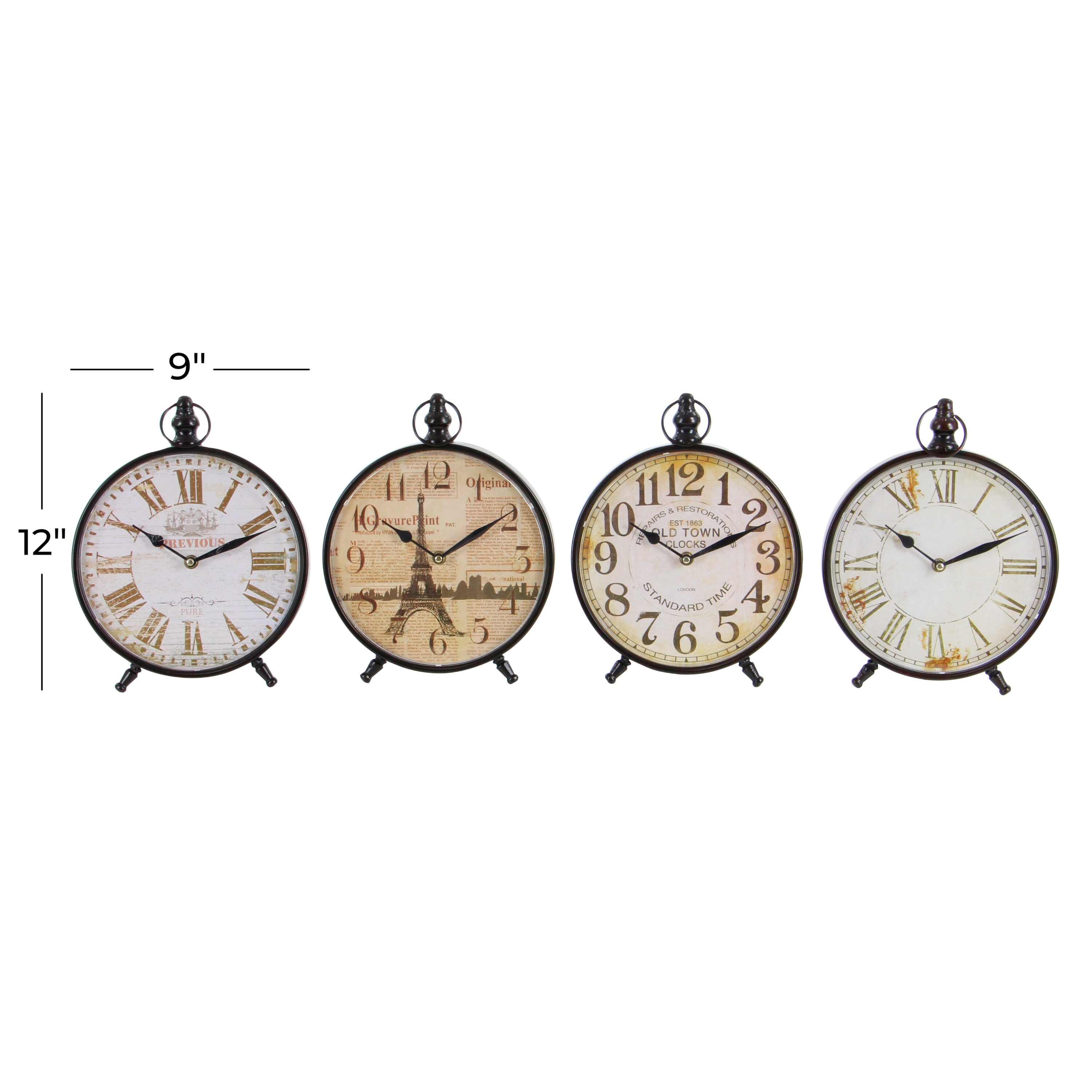 Wall Mounted Pendulum Clock Sage - Hanging Timepiece with Swinging